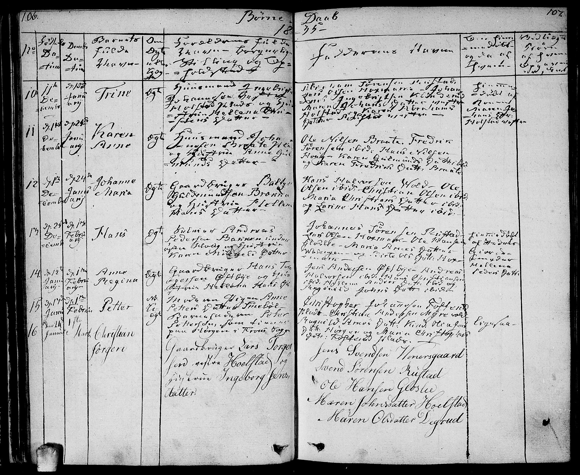 Ås prestekontor Kirkebøker, AV/SAO-A-10894/F/Fa/L0005: Parish register (official) no. I 5, 1827-1840, p. 106-107