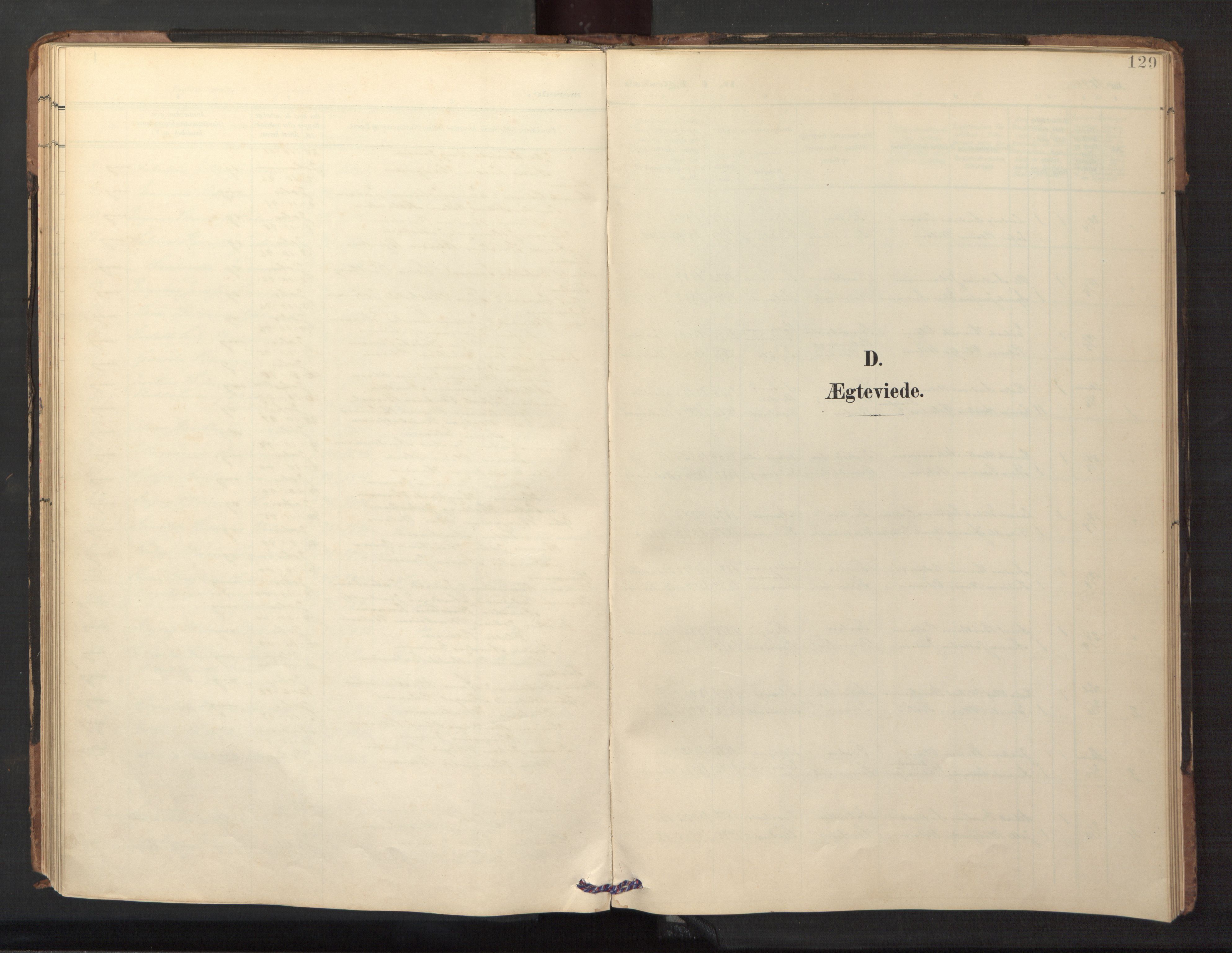 Ministerialprotokoller, klokkerbøker og fødselsregistre - Nordland, SAT/A-1459/882/L1185: Parish register (copy) no. 882C03, 1898-1910, p. 129