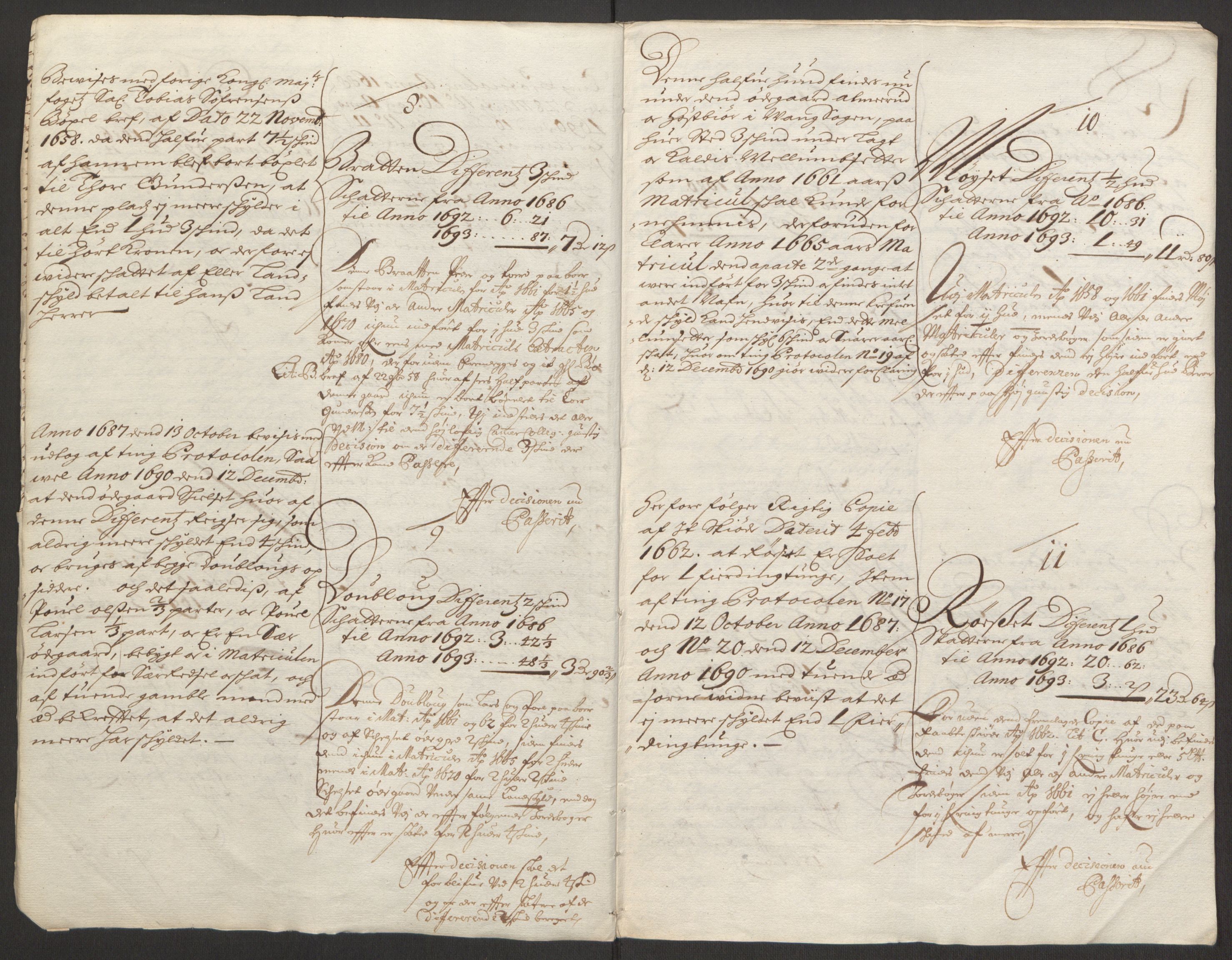 Rentekammeret inntil 1814, Reviderte regnskaper, Fogderegnskap, AV/RA-EA-4092/R16/L1034: Fogderegnskap Hedmark, 1693, p. 278