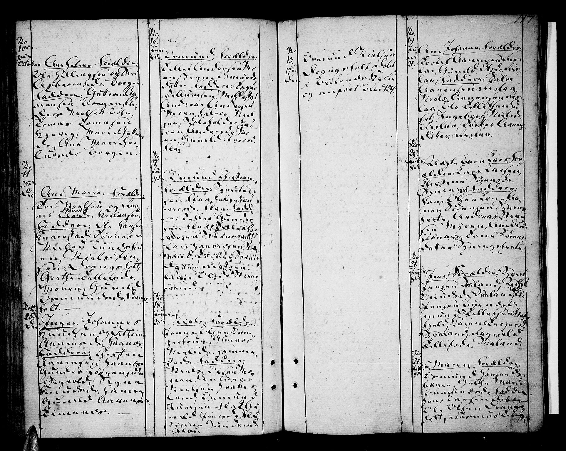 Tveit sokneprestkontor, AV/SAK-1111-0043/F/Fa/L0001: Parish register (official) no. A 1, 1794-1819, p. 117