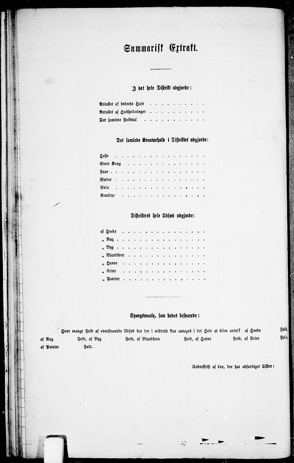 RA, 1865 census for Holum, 1865, p. 27