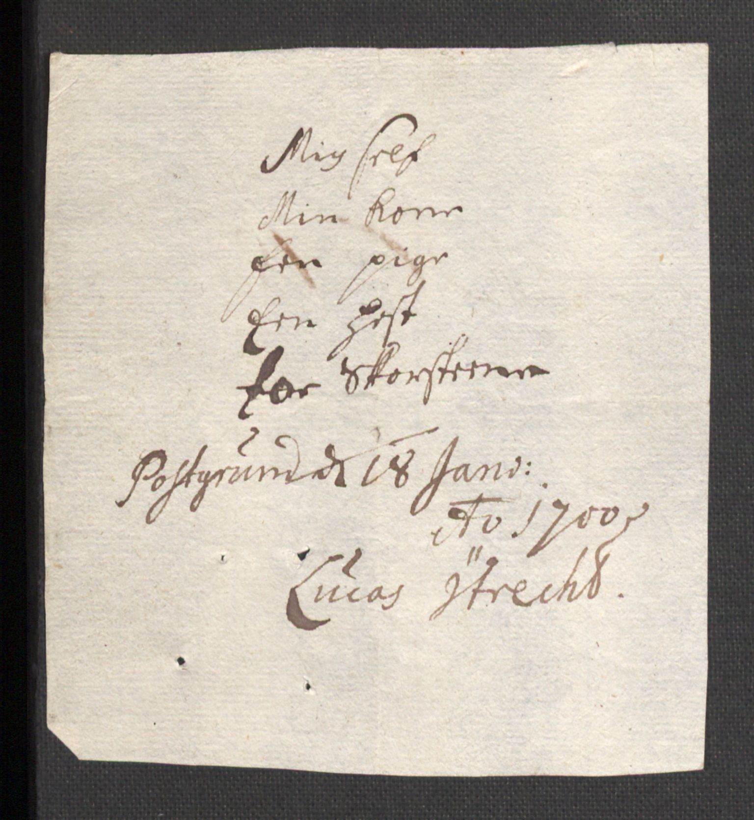 Rentekammeret inntil 1814, Reviderte regnskaper, Fogderegnskap, AV/RA-EA-4092/R36/L2104: Fogderegnskap Øvre og Nedre Telemark og Bamble, 1700, p. 429