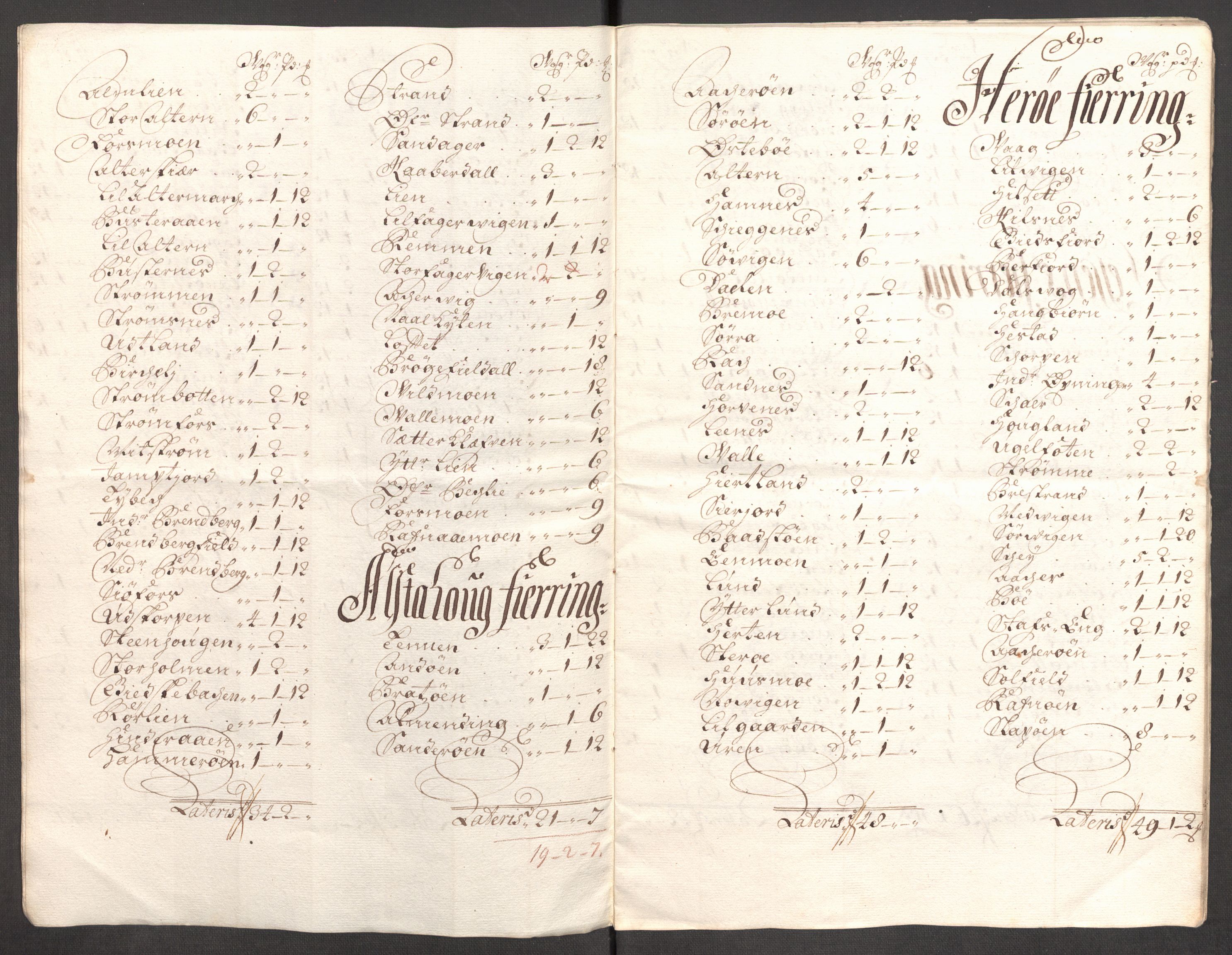 Rentekammeret inntil 1814, Reviderte regnskaper, Fogderegnskap, AV/RA-EA-4092/R65/L4511: Fogderegnskap Helgeland, 1710-1711, p. 86