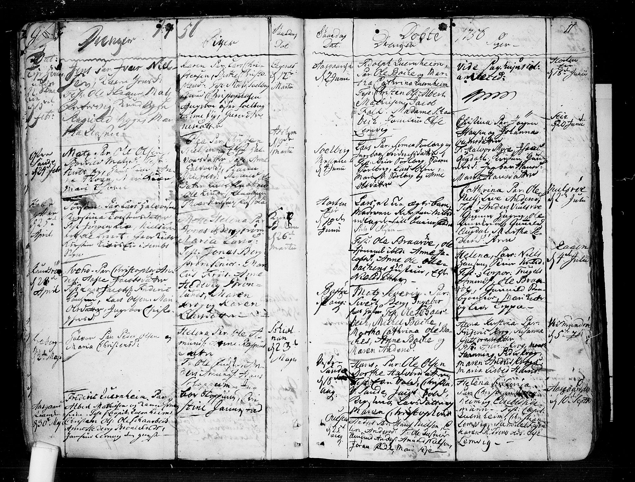 Borre kirkebøker, SAKO/A-338/F/Fa/L0002: Parish register (official) no. I 2, 1752-1806, p. 11