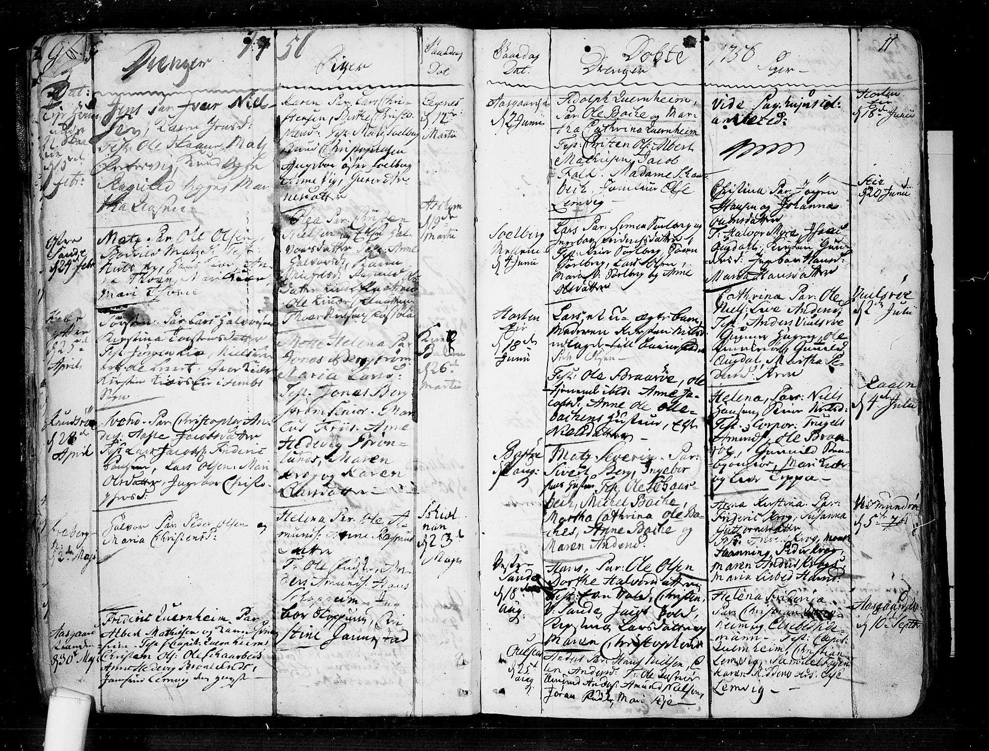 Borre kirkebøker, AV/SAKO-A-338/F/Fa/L0002: Parish register (official) no. I 2, 1752-1806, p. 11