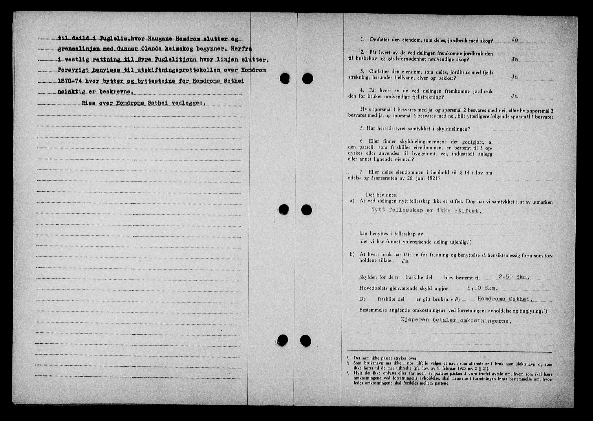 Nedenes sorenskriveri, AV/SAK-1221-0006/G/Gb/Gba/L0048: Mortgage book no. A-II, 1940-1941, Diary no: : 999/1941