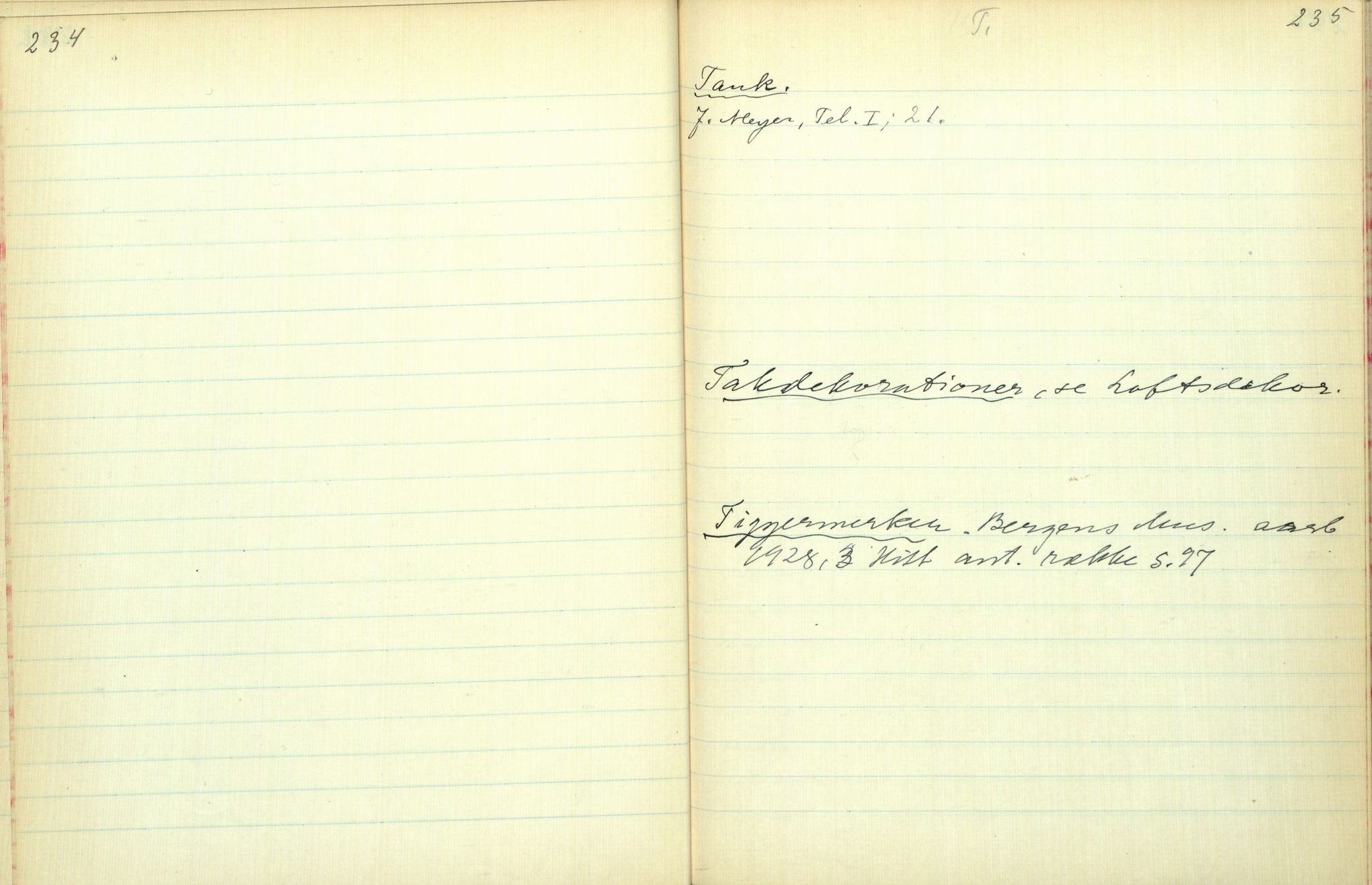 Rikard Berge, TEMU/TGM-A-1003/H/L0092: 92: Johan Meyer. Fortids kunst i Norges bygder., 1912, p. 234-235