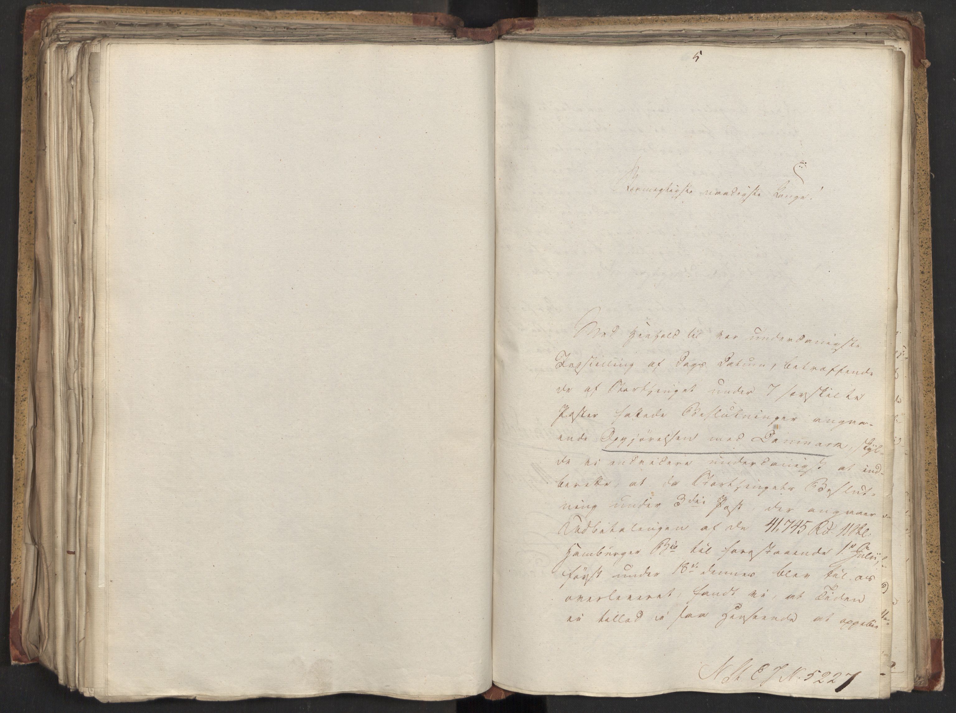 Statsrådsavdelingen i Stockholm, AV/RA-S-1003/D/Da/L0026: Regjeringsinnstillinger nr. 5069-5274, 1821, p. 338