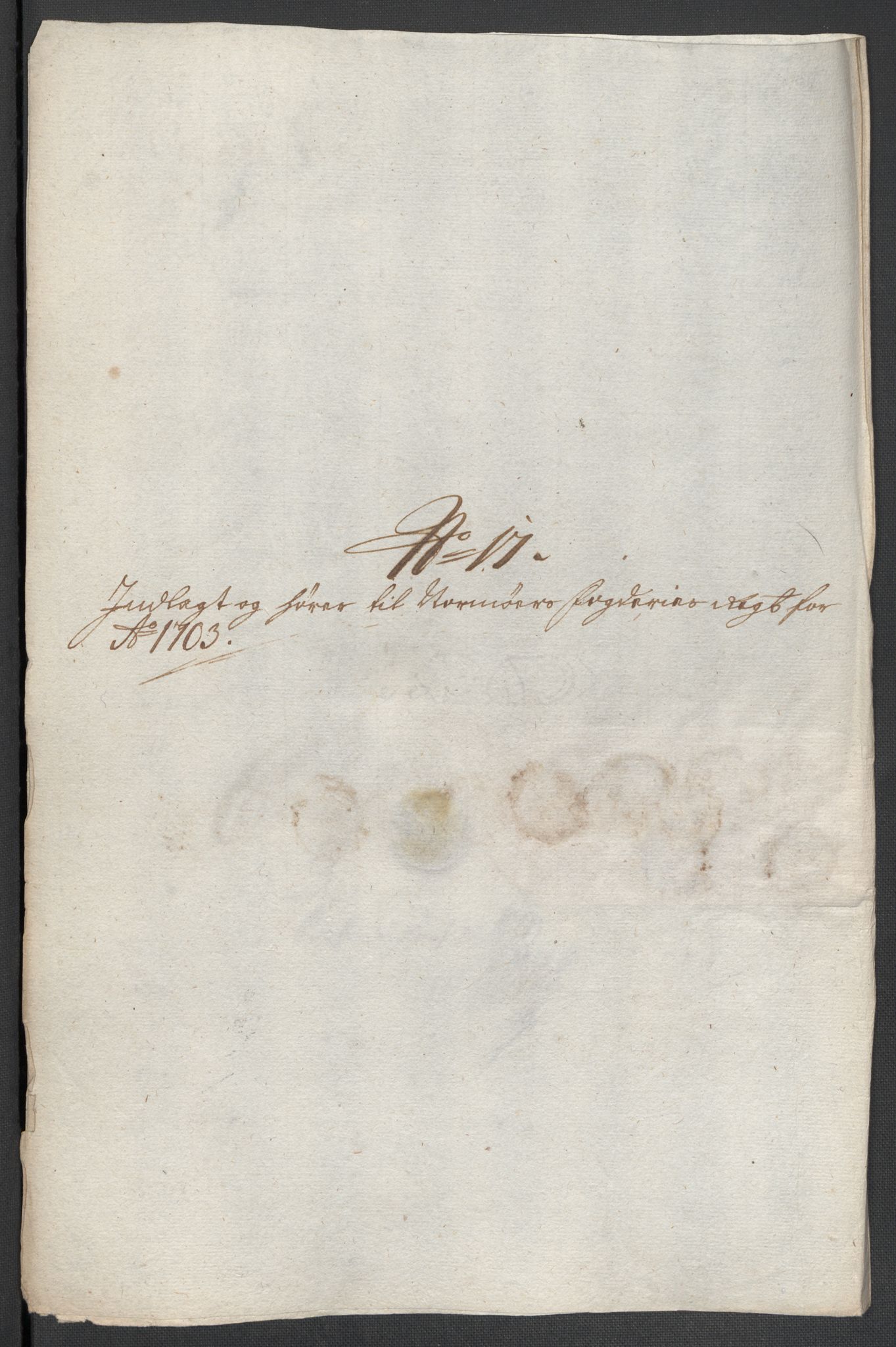 Rentekammeret inntil 1814, Reviderte regnskaper, Fogderegnskap, RA/EA-4092/R56/L3740: Fogderegnskap Nordmøre, 1703-1704, p. 132