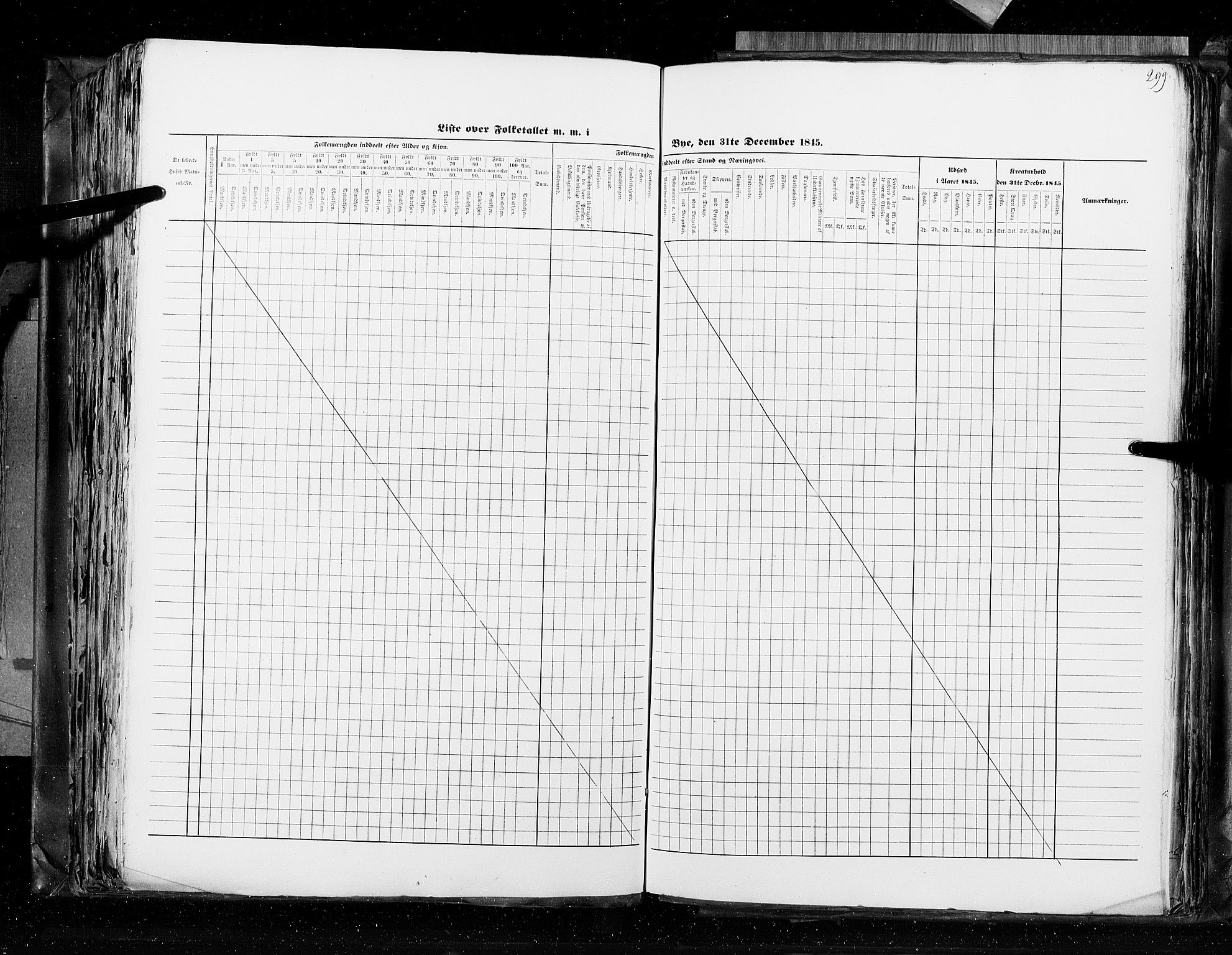 RA, Census 1845, vol. 10: Cities, 1845, p. 299