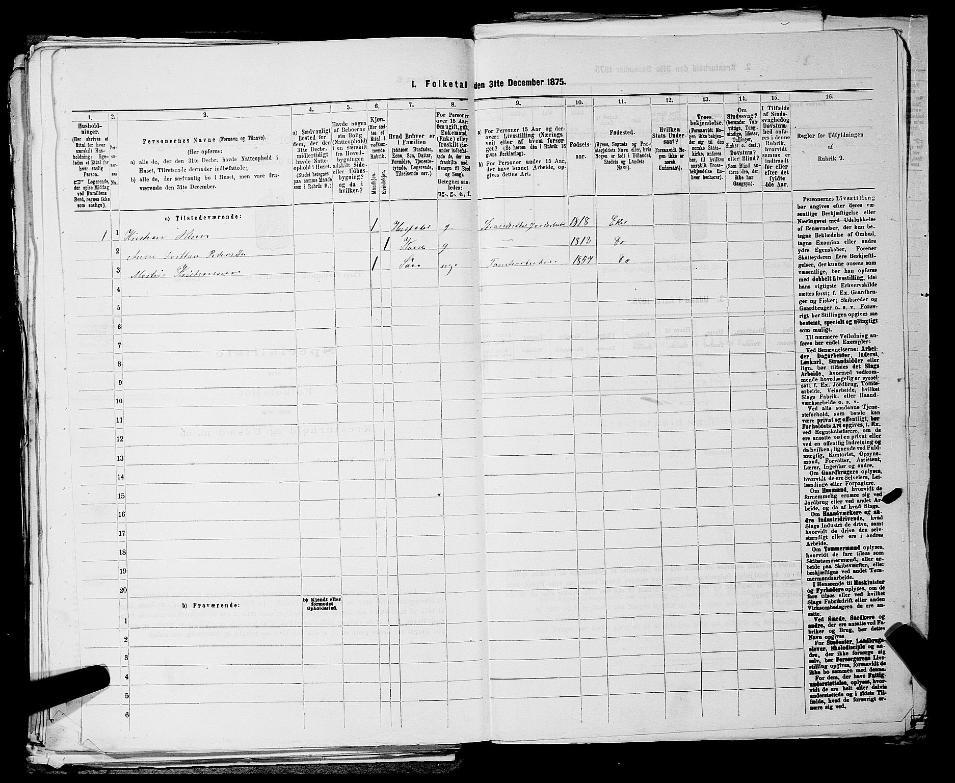 SAKO, 1875 census for 0624P Eiker, 1875, p. 1714