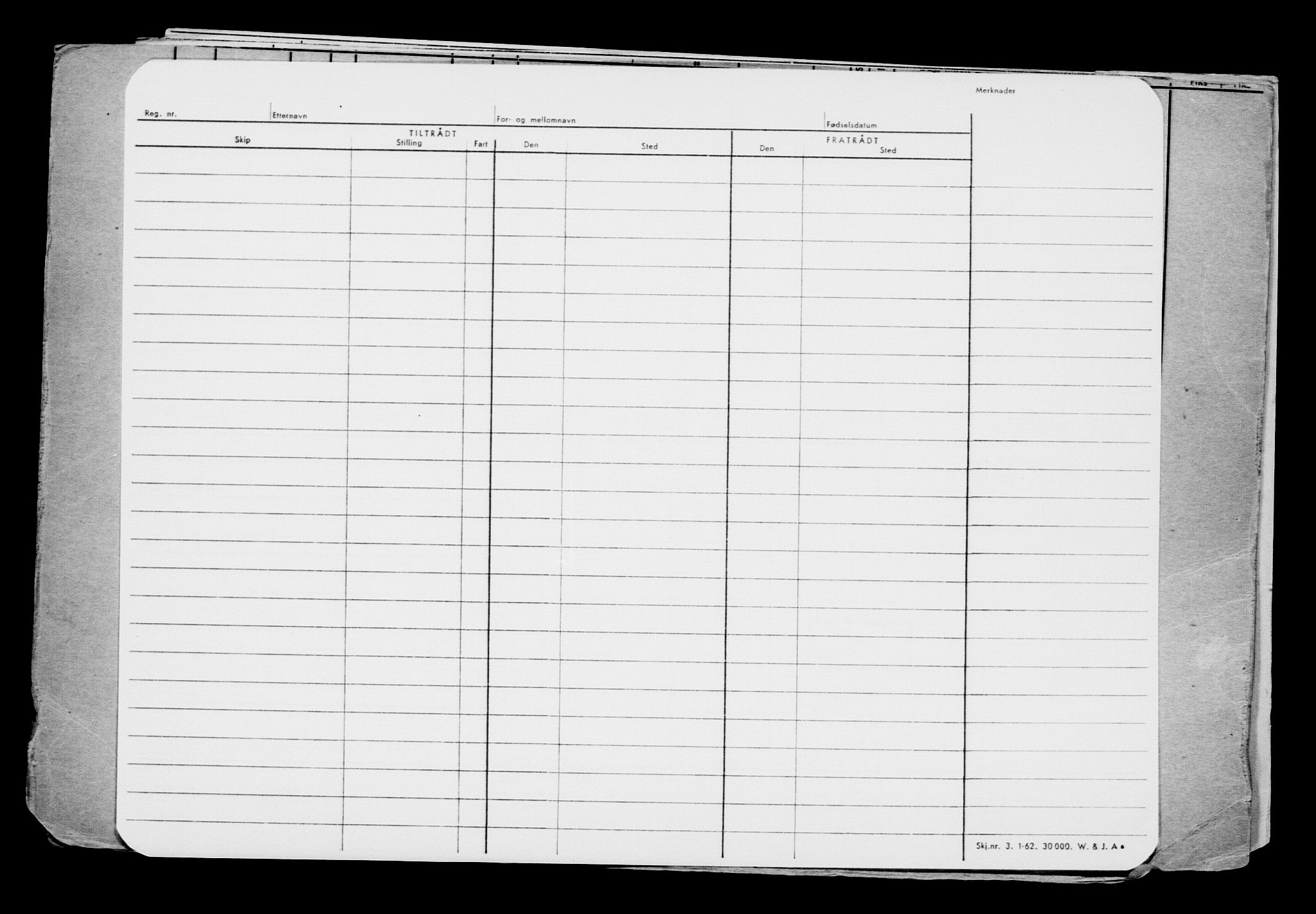 Direktoratet for sjømenn, AV/RA-S-3545/G/Gb/L0082: Hovedkort, 1909, p. 926