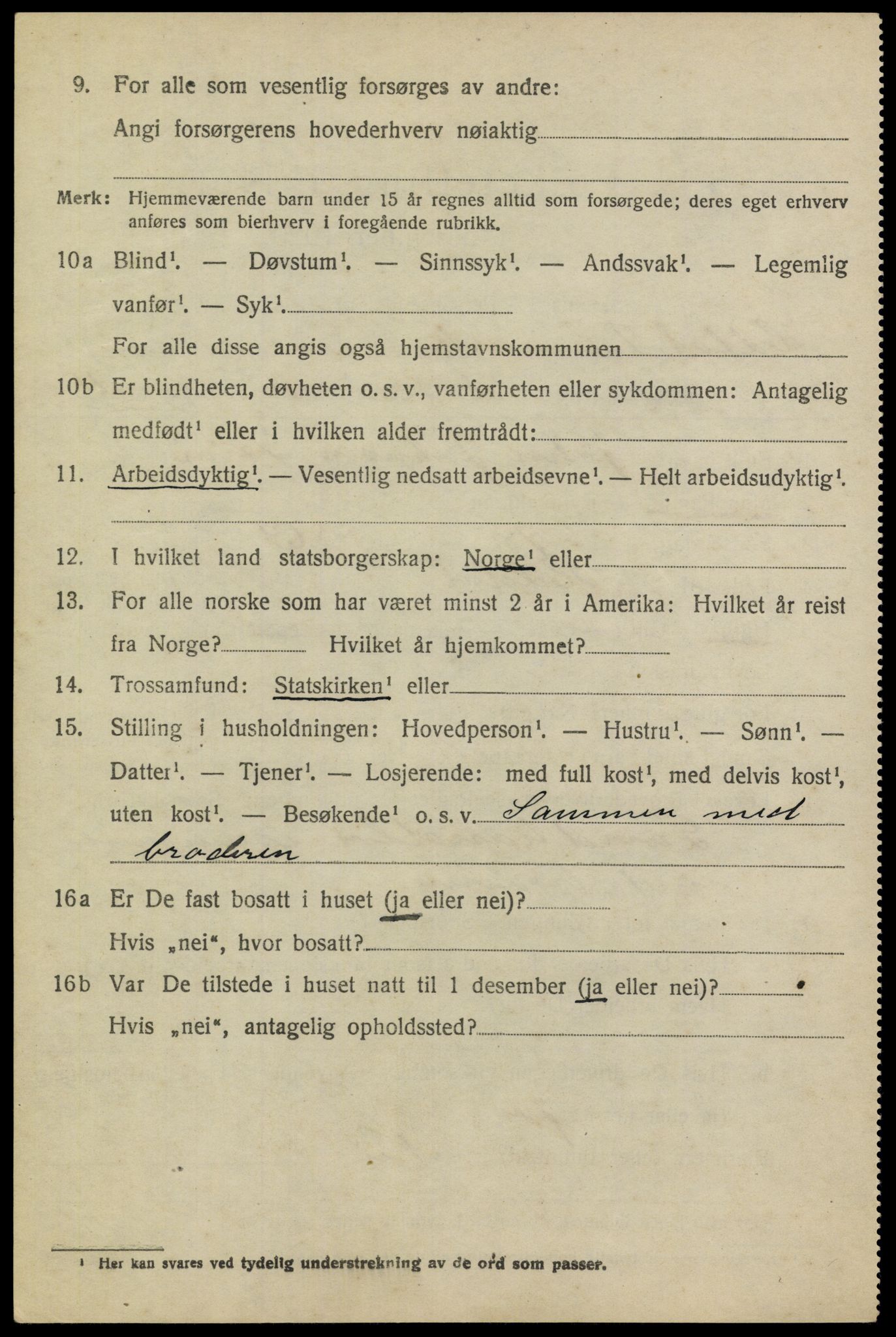 SAKO, 1920 census for Heddal, 1920, p. 3649