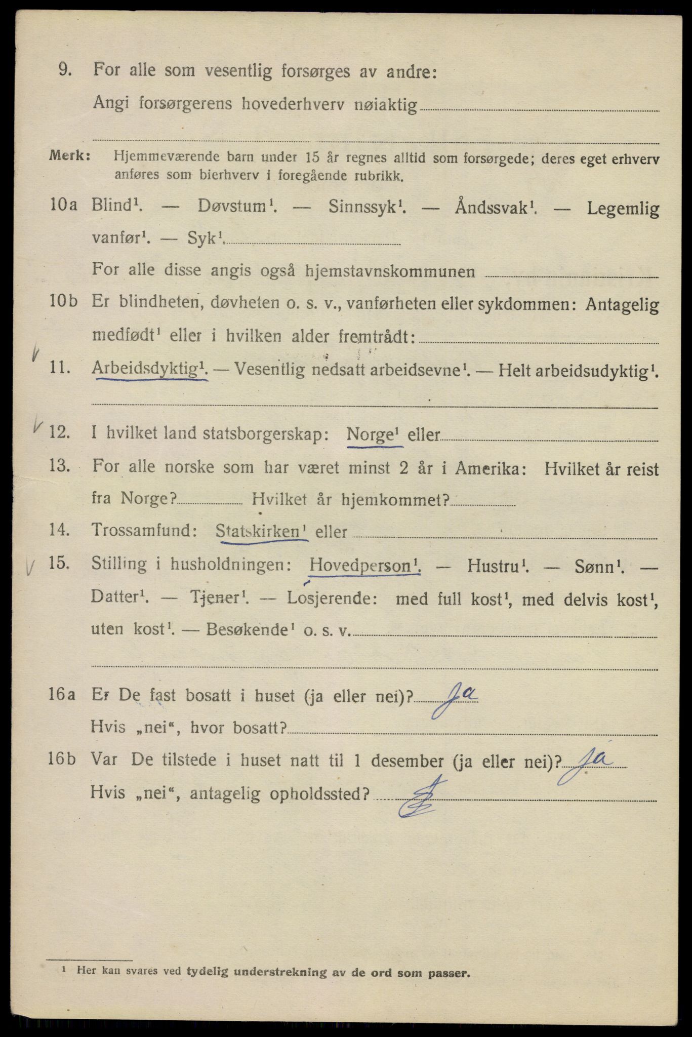 SAO, 1920 census for Kristiania, 1920, p. 526764