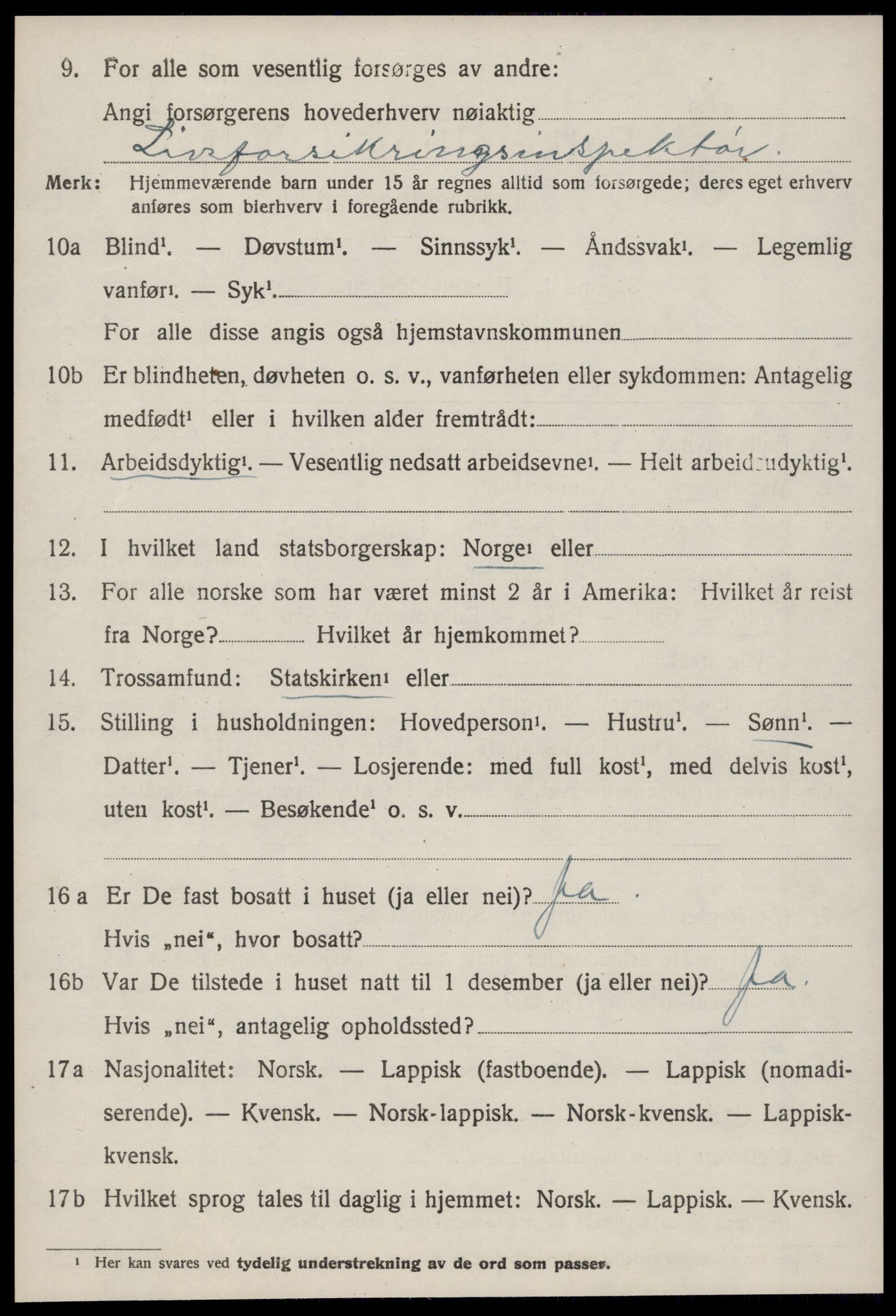 SAT, 1920 census for Børsa, 1920, p. 2312