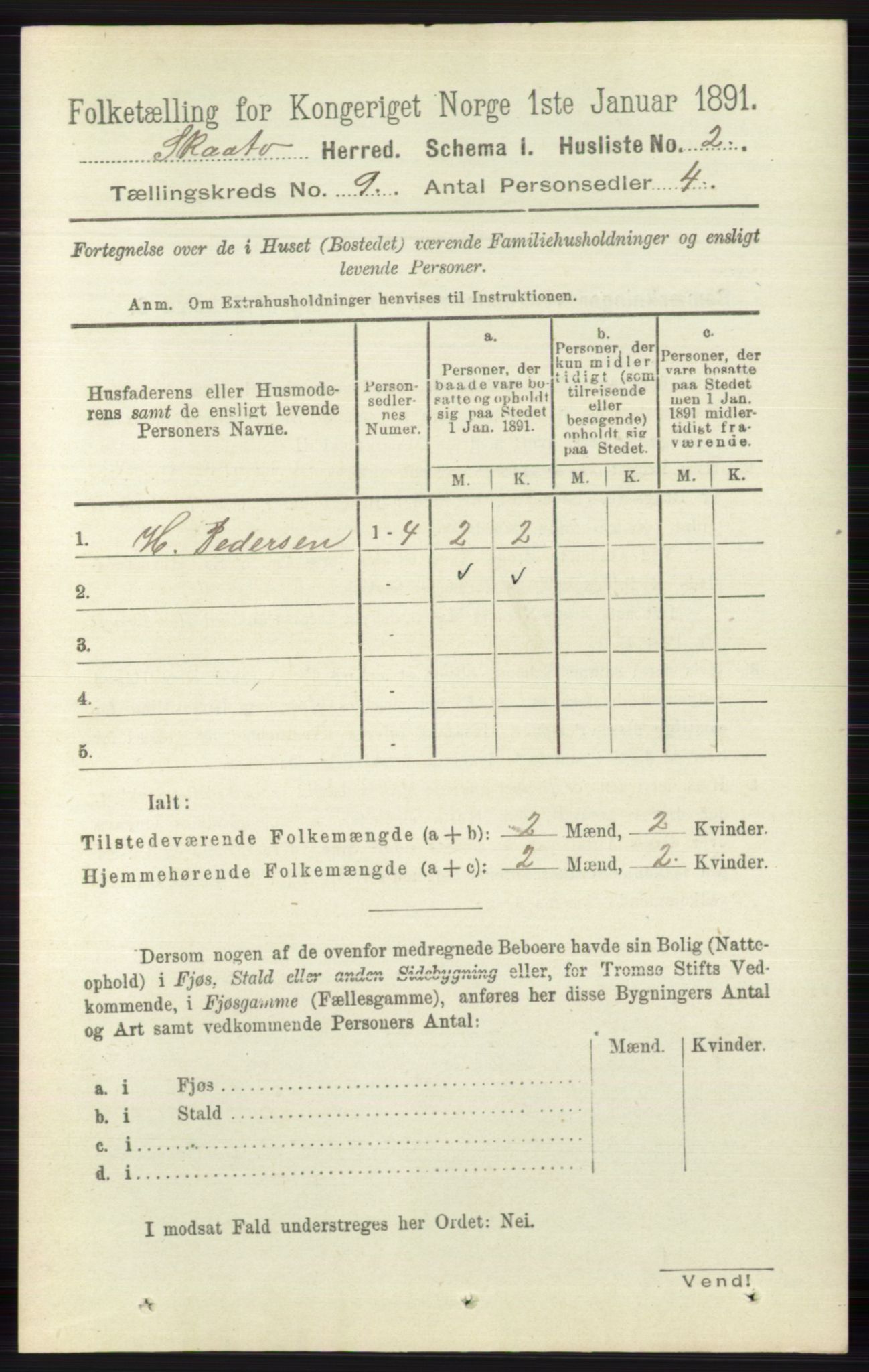 RA, 1891 census for 0815 Skåtøy, 1891, p. 3841