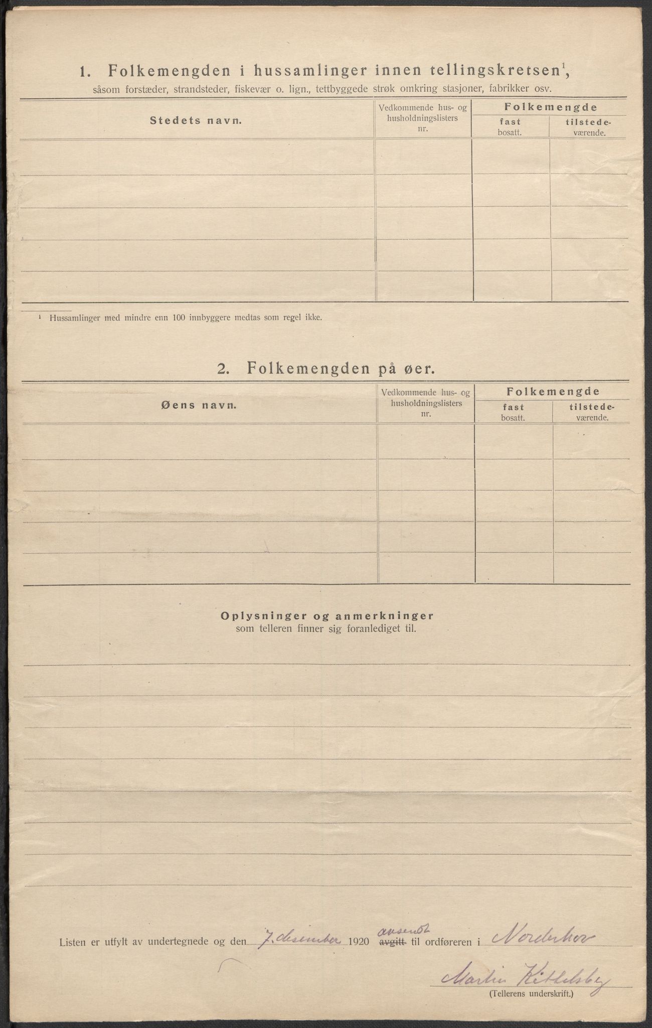 SAKO, 1920 census for Norderhov, 1920, p. 66