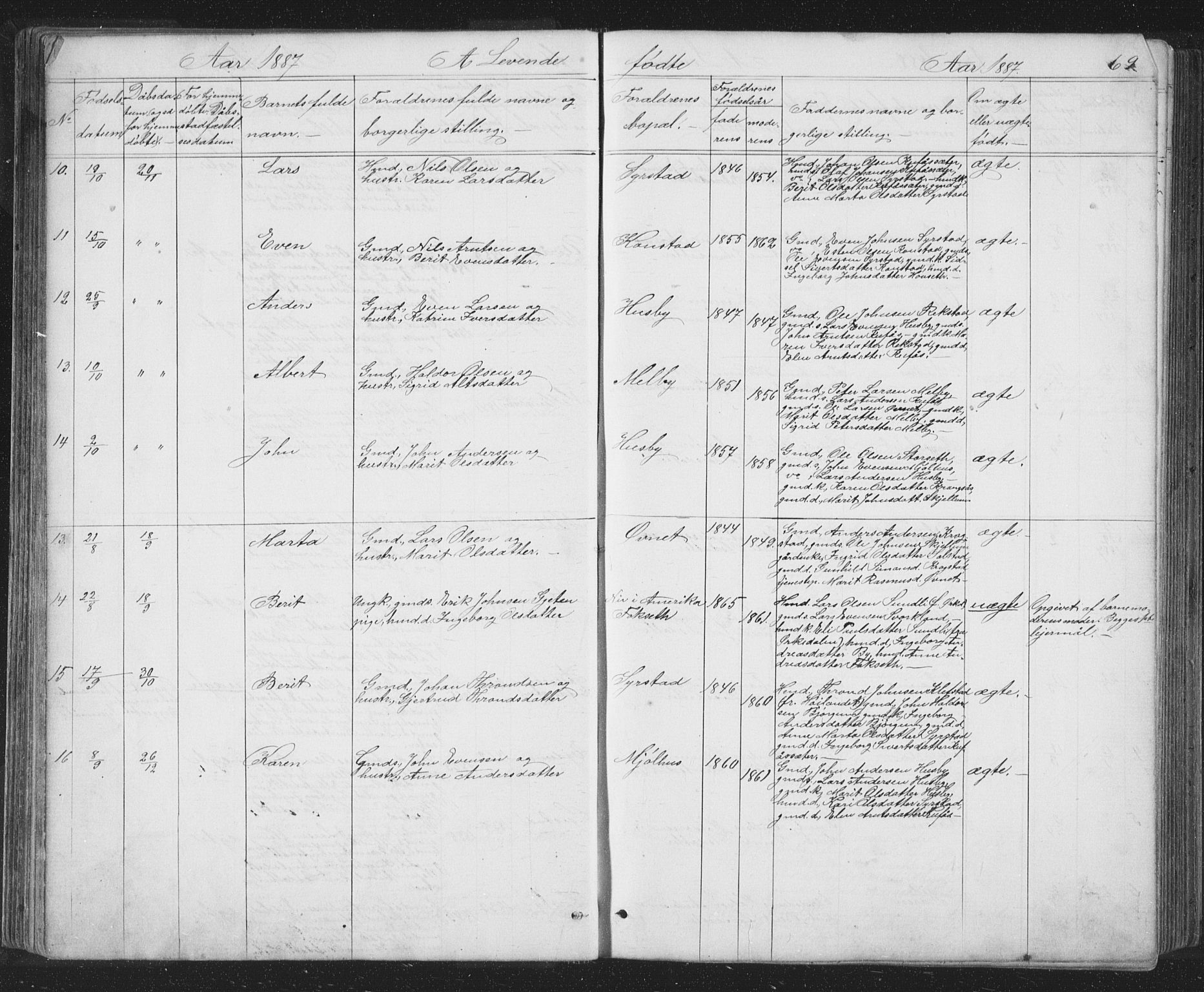 Ministerialprotokoller, klokkerbøker og fødselsregistre - Sør-Trøndelag, SAT/A-1456/667/L0798: Parish register (copy) no. 667C03, 1867-1929, p. 69