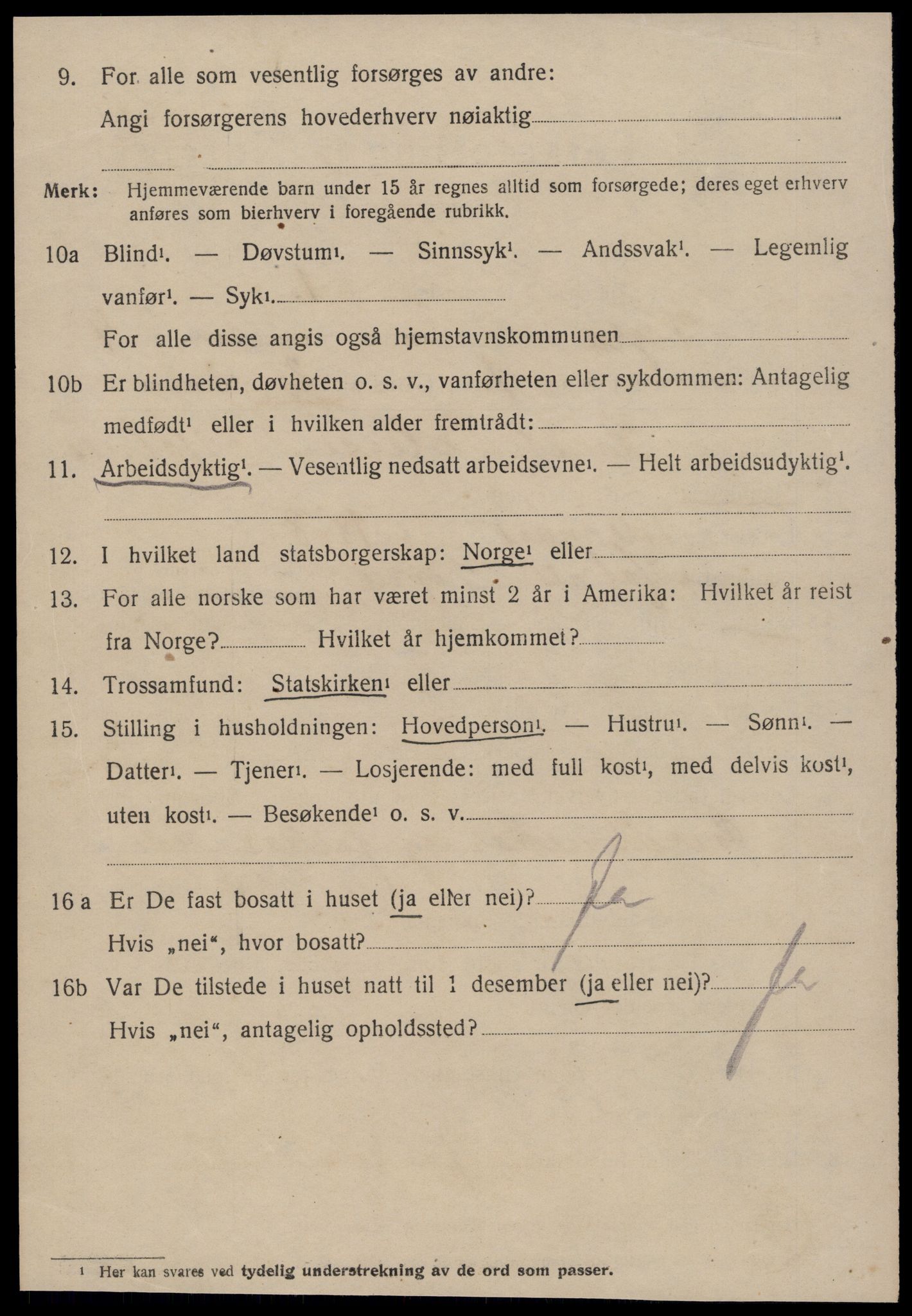 SAT, 1920 census for Vigra, 1920, p. 1739