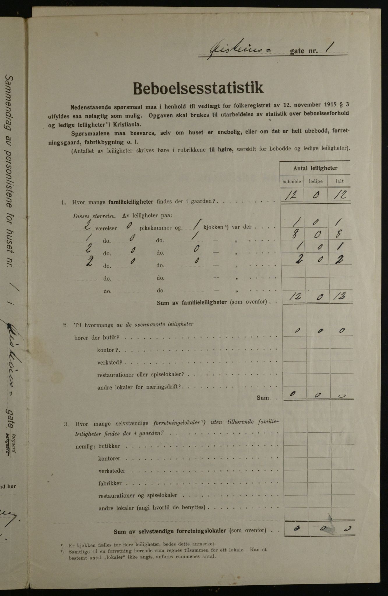 OBA, Municipal Census 1923 for Kristiania, 1923, p. 36269