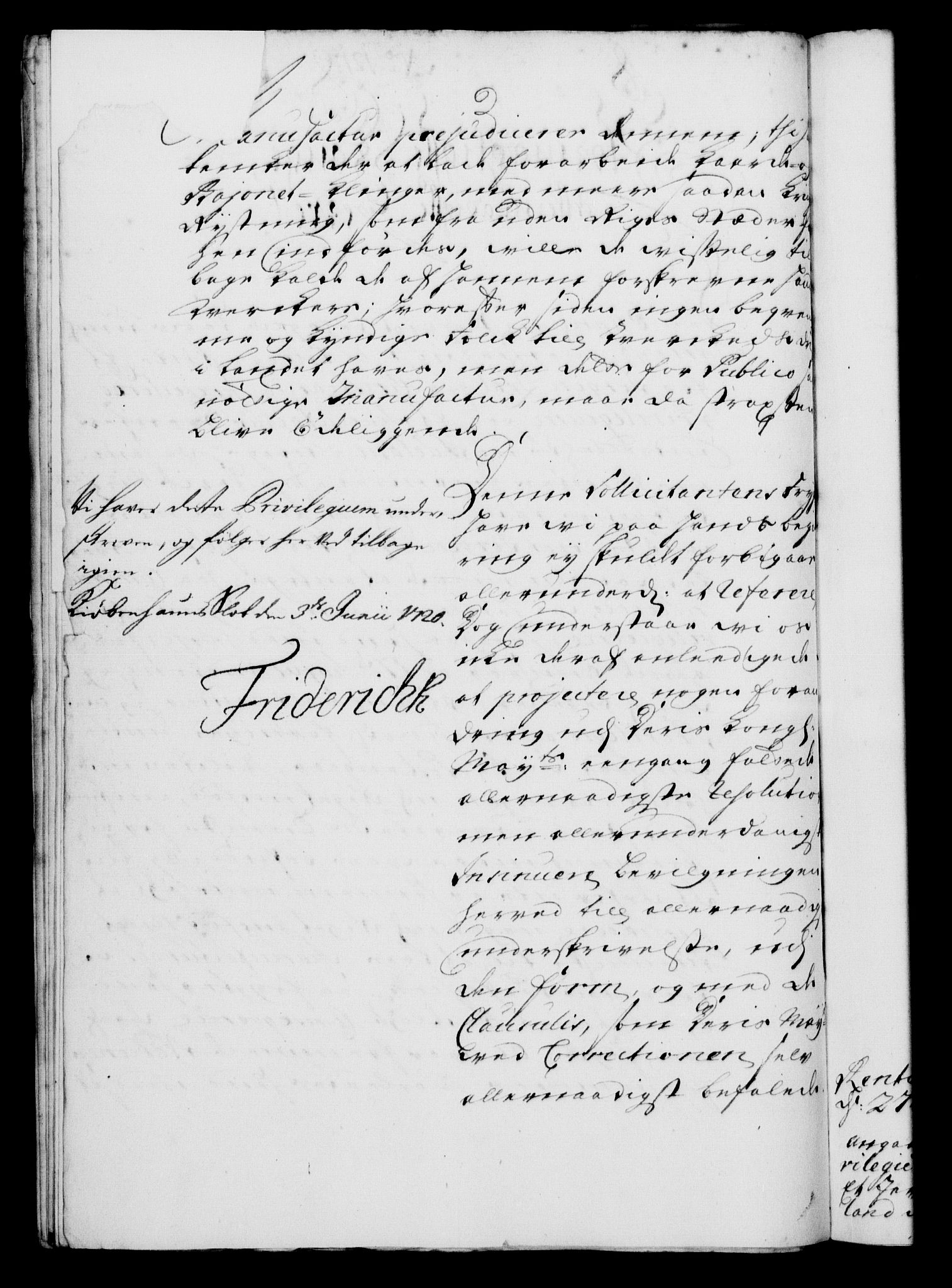 Rentekammeret, Kammerkanselliet, RA/EA-3111/G/Gf/Gfa/L0002: Norsk relasjons- og resolusjonsprotokoll (merket RK 52.2), 1720, p. 774
