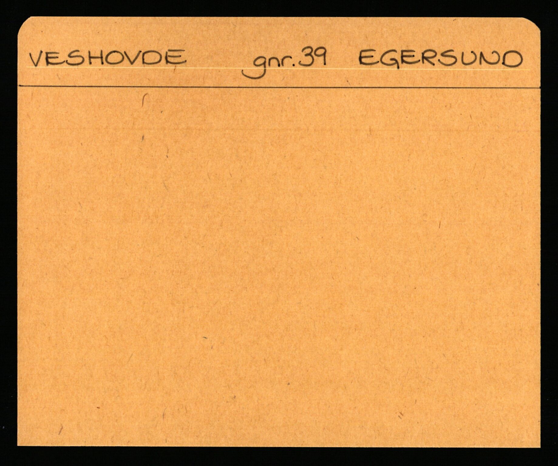 Statsarkivet i Stavanger, AV/SAST-A-101971/03/Y/Ym/L0066: Åstedskort sortert etter gårdsnavn: Veshovde - Vik, 1600-1950, p. 1