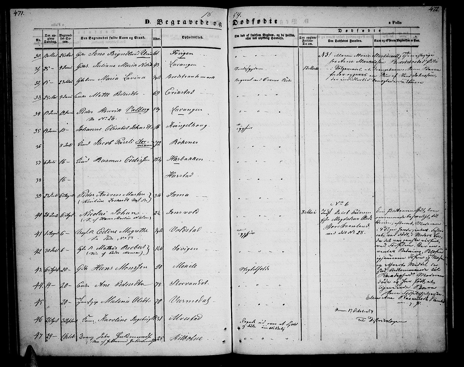 Trondenes sokneprestkontor, AV/SATØ-S-1319/H/Hb/L0006klokker: Parish register (copy) no. 6, 1845-1855, p. 471-472