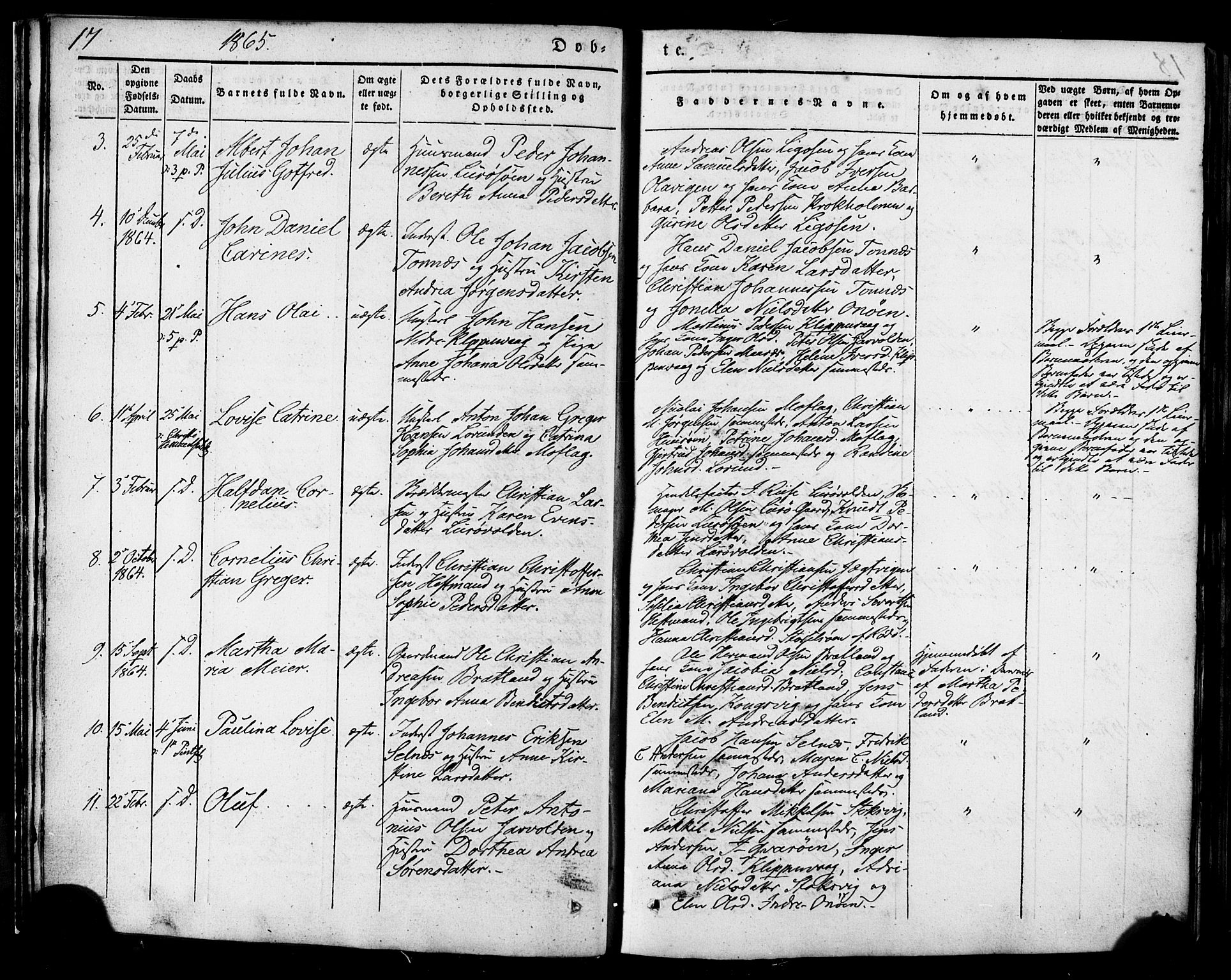 Ministerialprotokoller, klokkerbøker og fødselsregistre - Nordland, SAT/A-1459/839/L0567: Parish register (official) no. 839A04, 1863-1879, p. 17