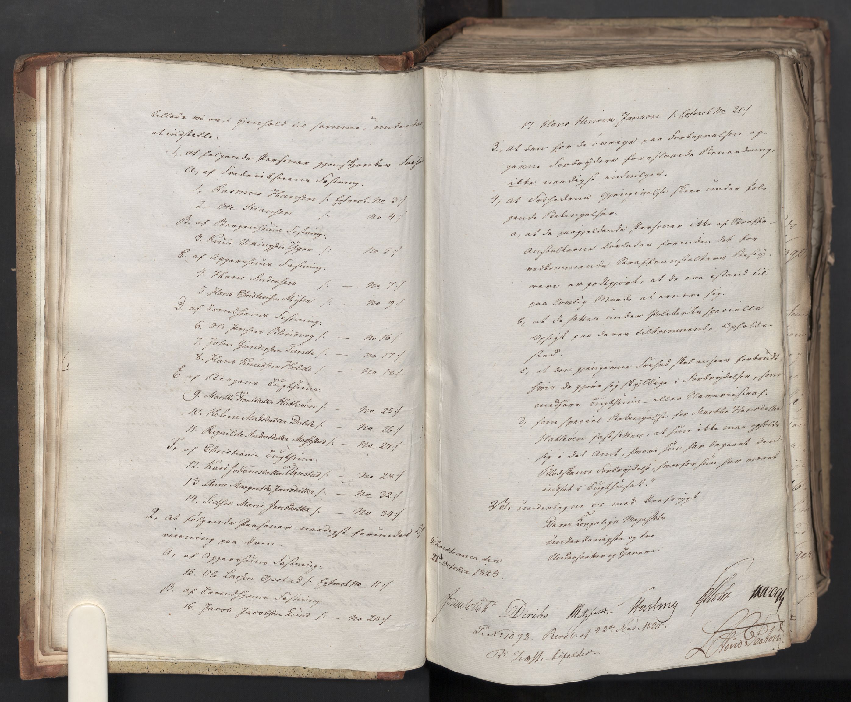 Statsrådsavdelingen i Stockholm, AV/RA-S-1003/D/Da/L0044: Regjeringsinnstillinger nr. 2846-3066, 1825, p. 31