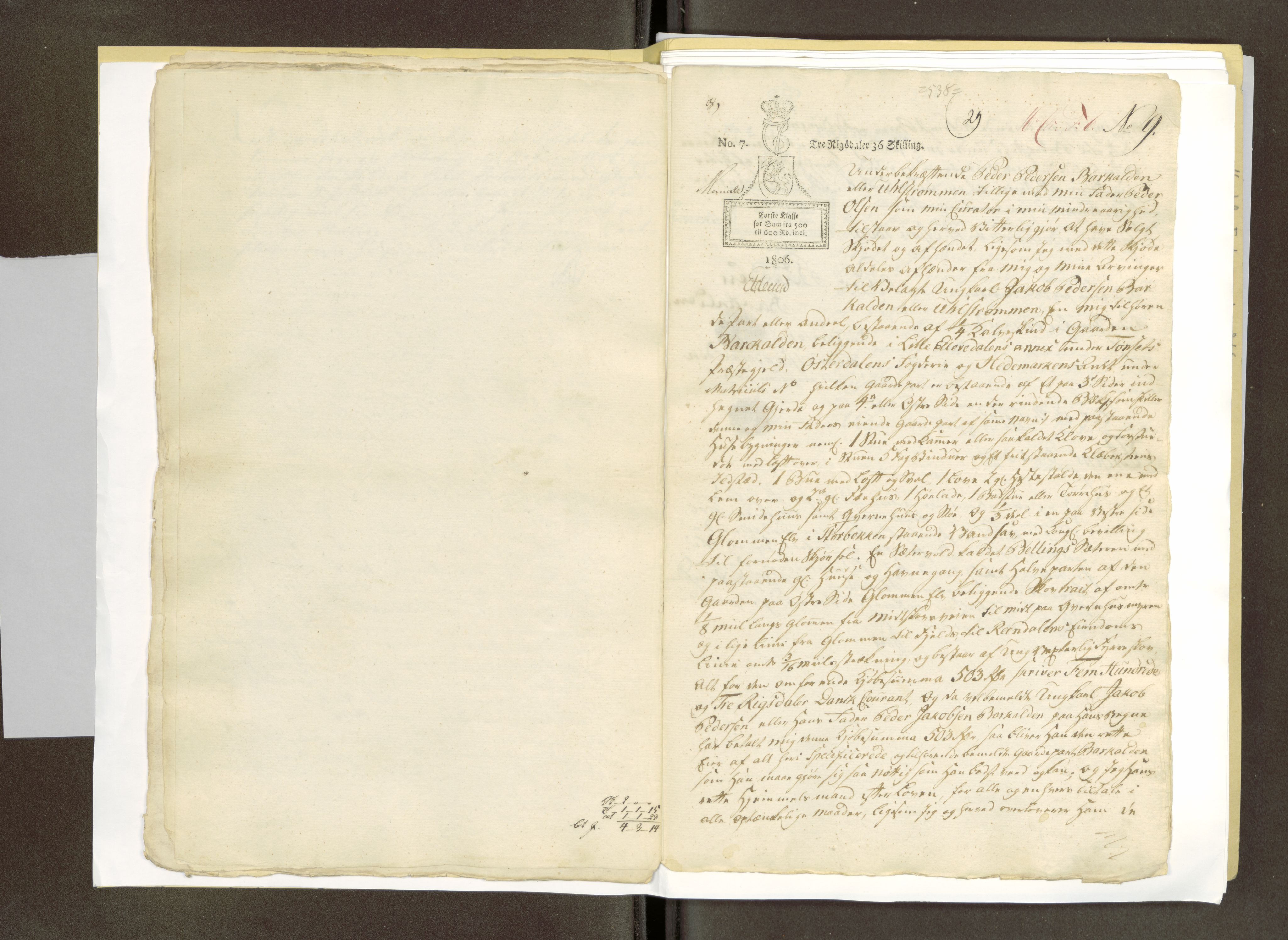 Røros kobberverk, AV/SAT-PA-0211/1/16/16F6/L0001: Strøgods i Lilleelvdalen, 1801-1851, p. 27