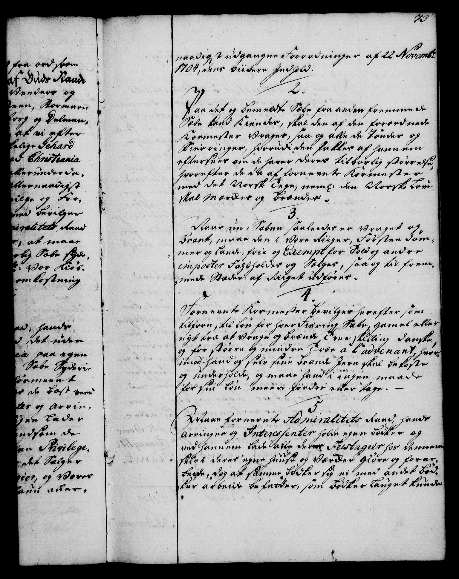Rentekammeret, Kammerkanselliet, RA/EA-3111/G/Gg/Ggc/Ggca/L0001: Norsk konfirmasjonsekspedisjonsprotokoll med register (merket RK 53.23), 1746-1750, p. 73