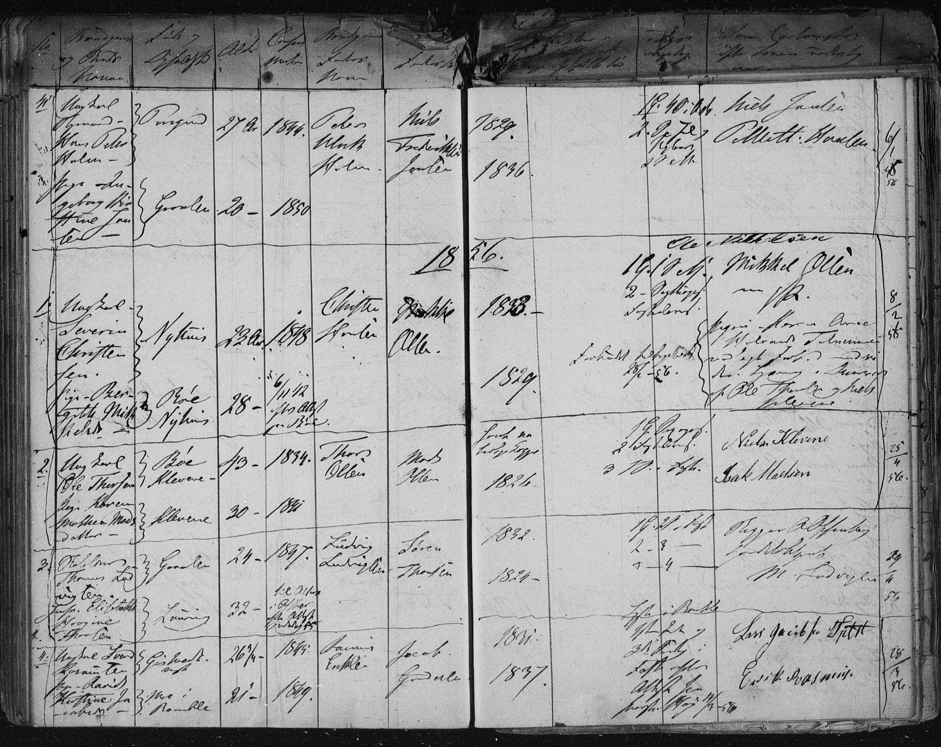 Solum kirkebøker, AV/SAKO-A-306/H/Ha/L0001: Banns register no. I 1, 1846-1879