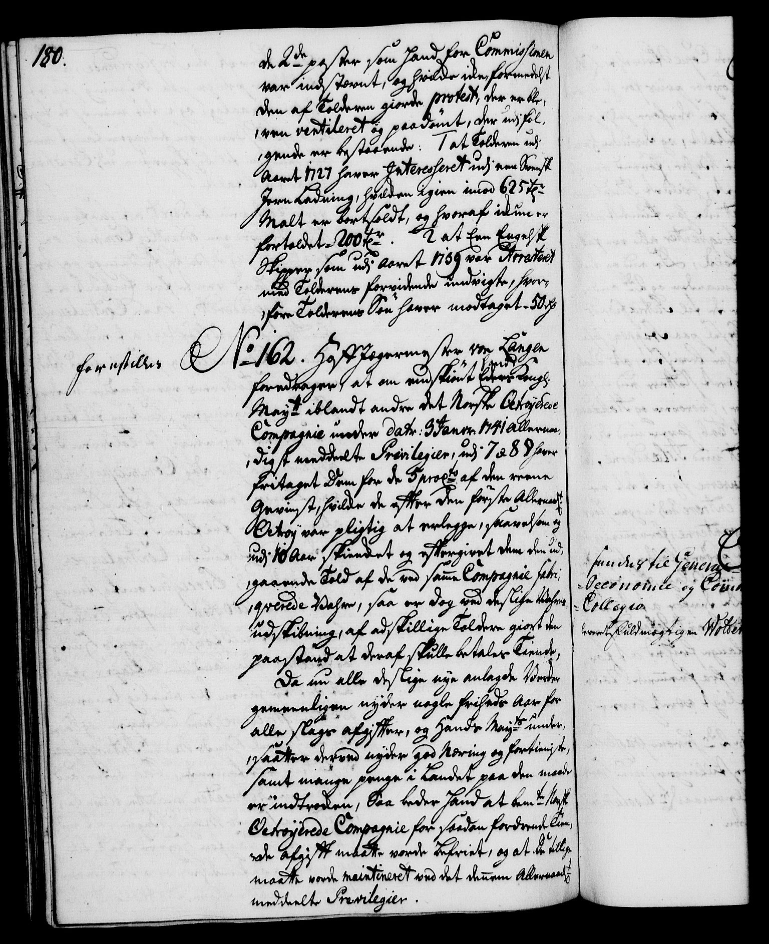 Rentekammeret, Kammerkanselliet, RA/EA-3111/G/Gh/Gha/L0025: Norsk ekstraktmemorialprotokoll (merket RK 53.70), 1743-1744, p. 180