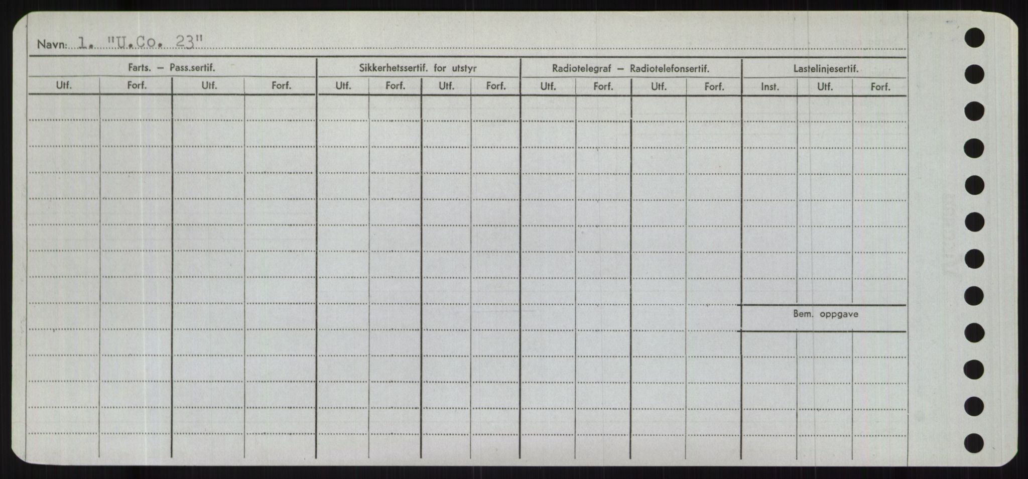 Sjøfartsdirektoratet med forløpere, Skipsmålingen, AV/RA-S-1627/H/Hc/L0001: Lektere, A-Y, p. 592