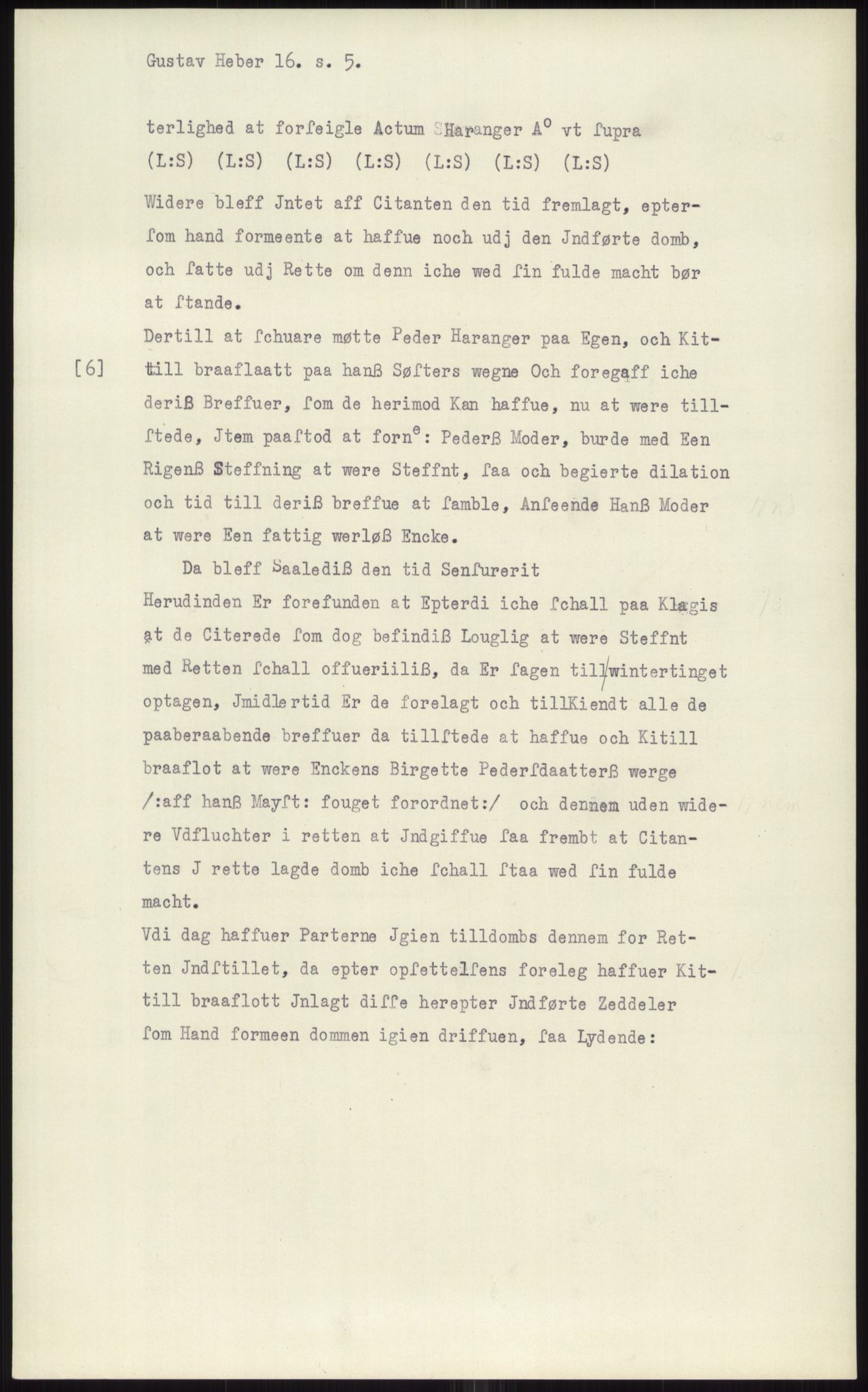 Samlinger til kildeutgivelse, Diplomavskriftsamlingen, AV/RA-EA-4053/H/Ha, p. 1943