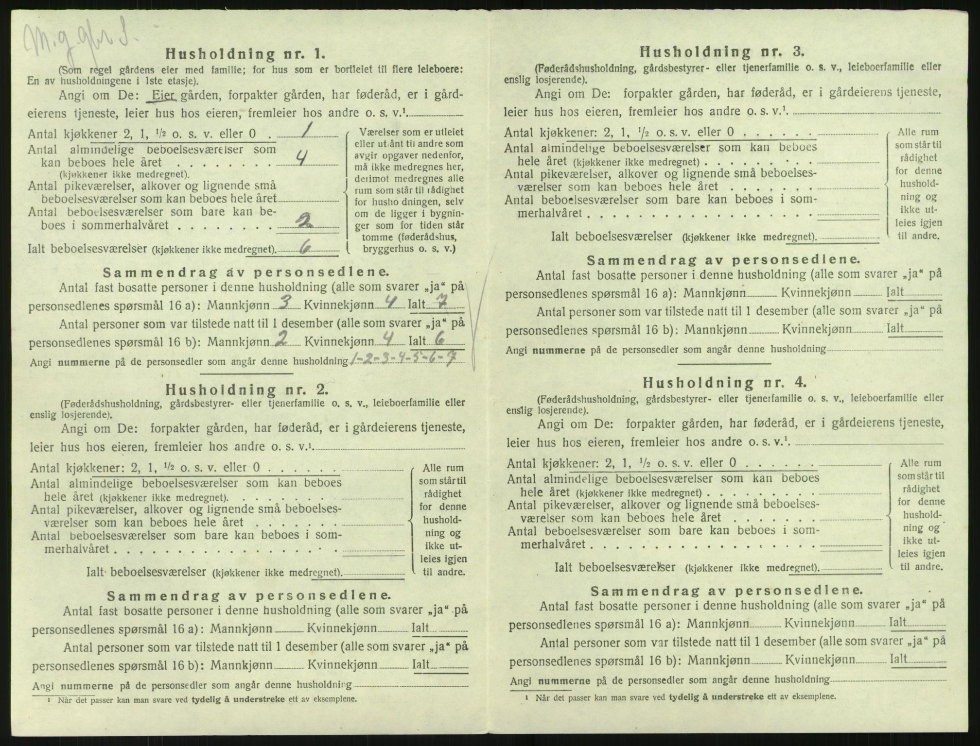 SAK, 1920 census for Søndeled, 1920, p. 710