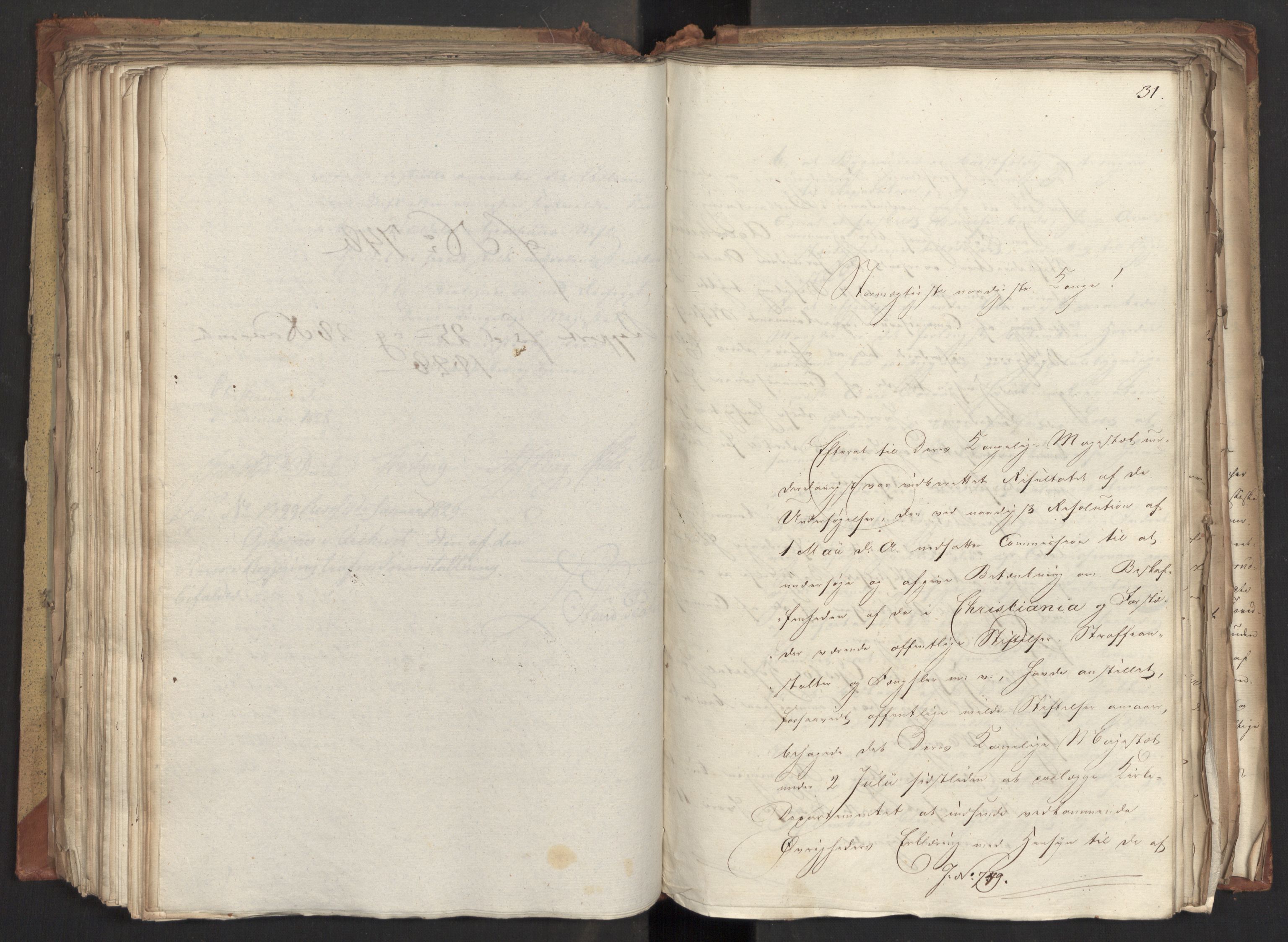 Statsrådsavdelingen i Stockholm, AV/RA-S-1003/D/Da/L0057: Regjeringsinnstillinger nr. 651-807, 1828, p. 273