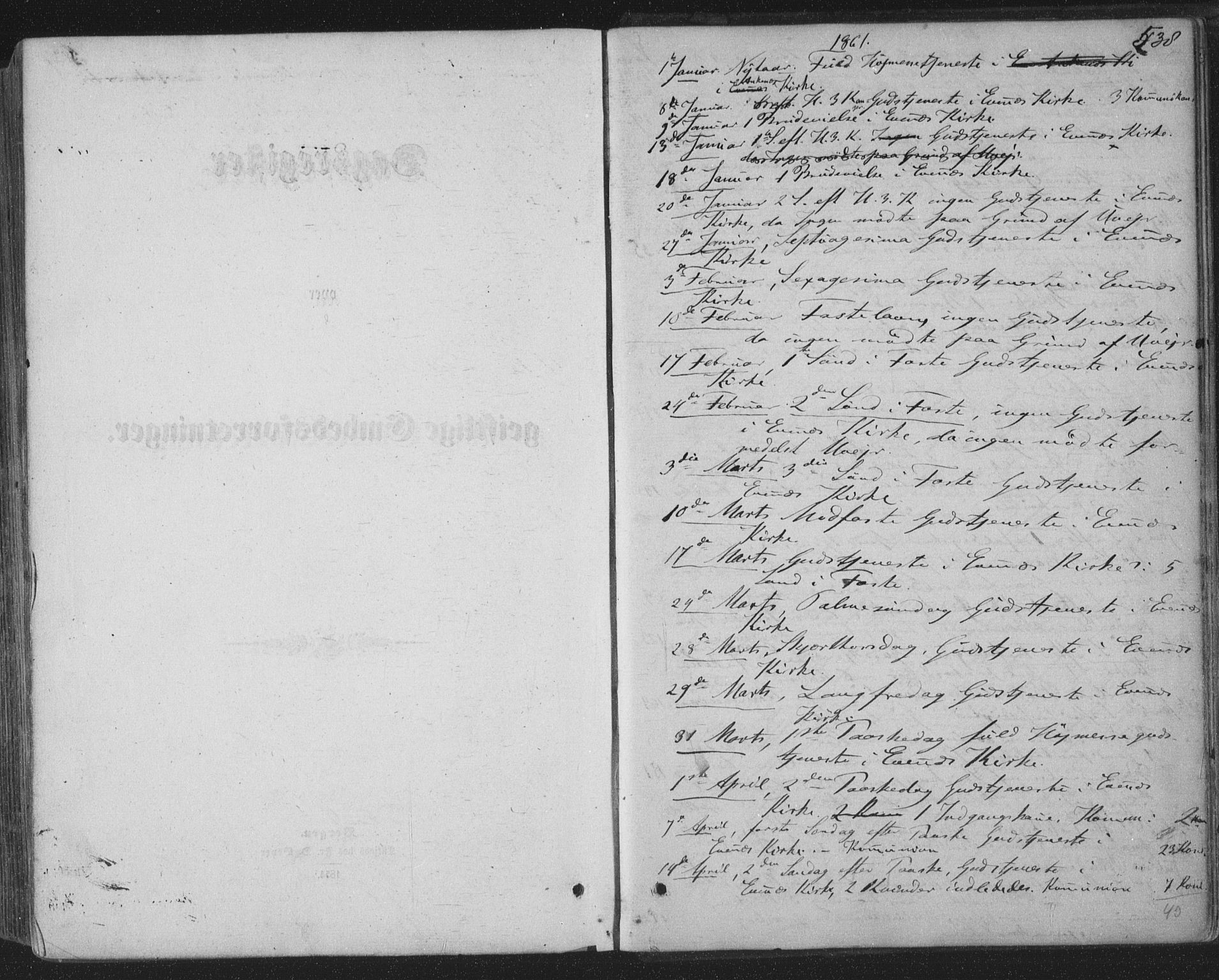 Ministerialprotokoller, klokkerbøker og fødselsregistre - Nordland, SAT/A-1459/863/L0896: Parish register (official) no. 863A08, 1861-1871, p. 538