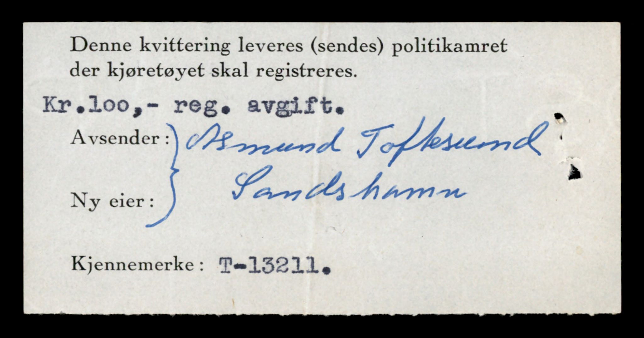Møre og Romsdal vegkontor - Ålesund trafikkstasjon, AV/SAT-A-4099/F/Fe/L0038: Registreringskort for kjøretøy T 13180 - T 13360, 1927-1998, p. 516