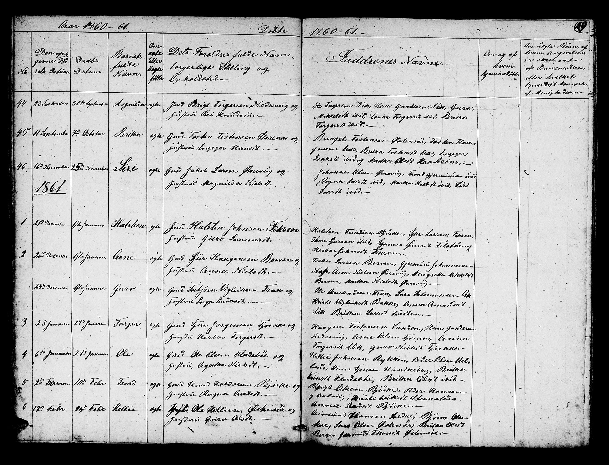 Kvam sokneprestembete, SAB/A-76201/H/Hab: Parish register (copy) no. C 1, 1852-1862, p. 29