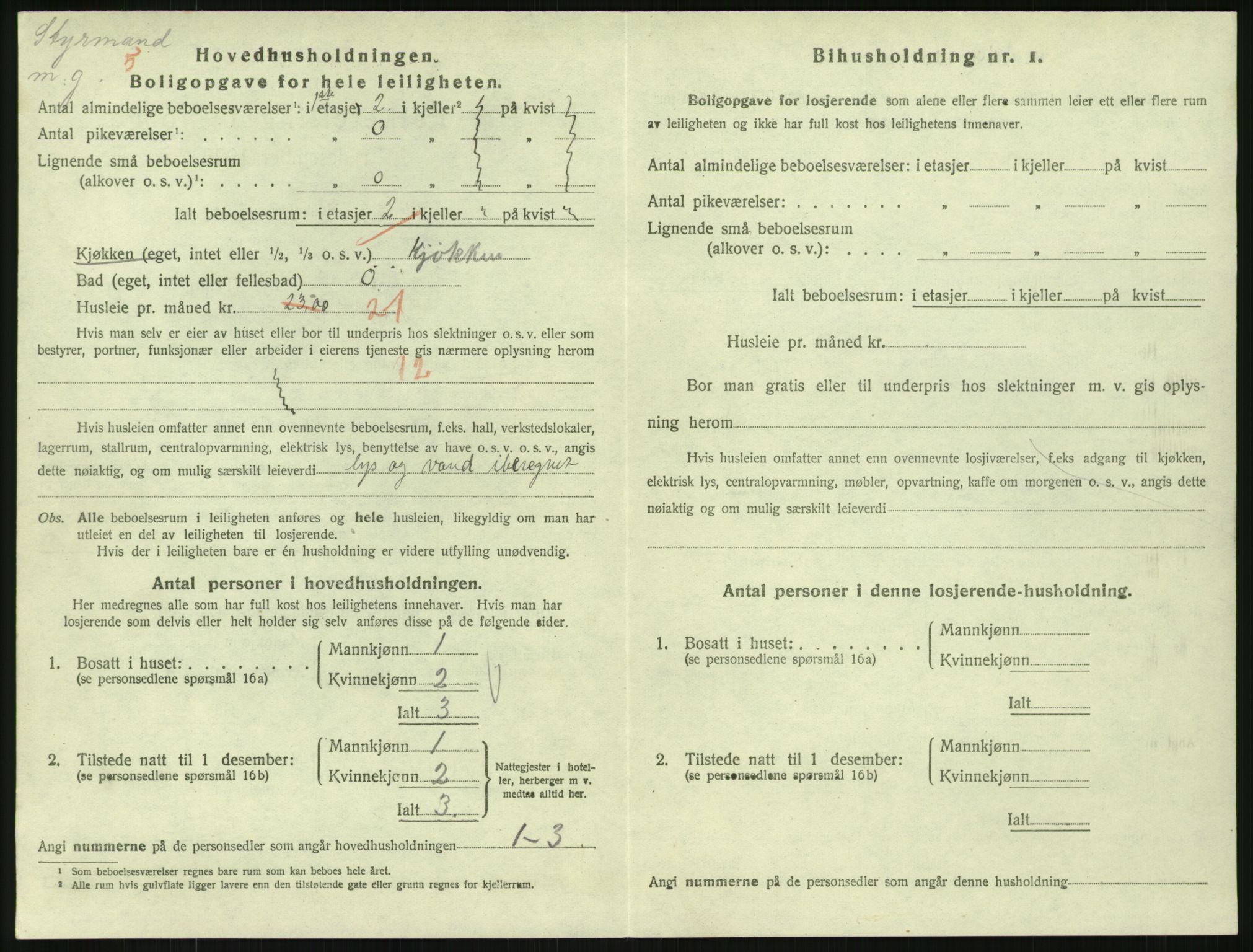 SAKO, 1920 census for Horten, 1920, p. 7850