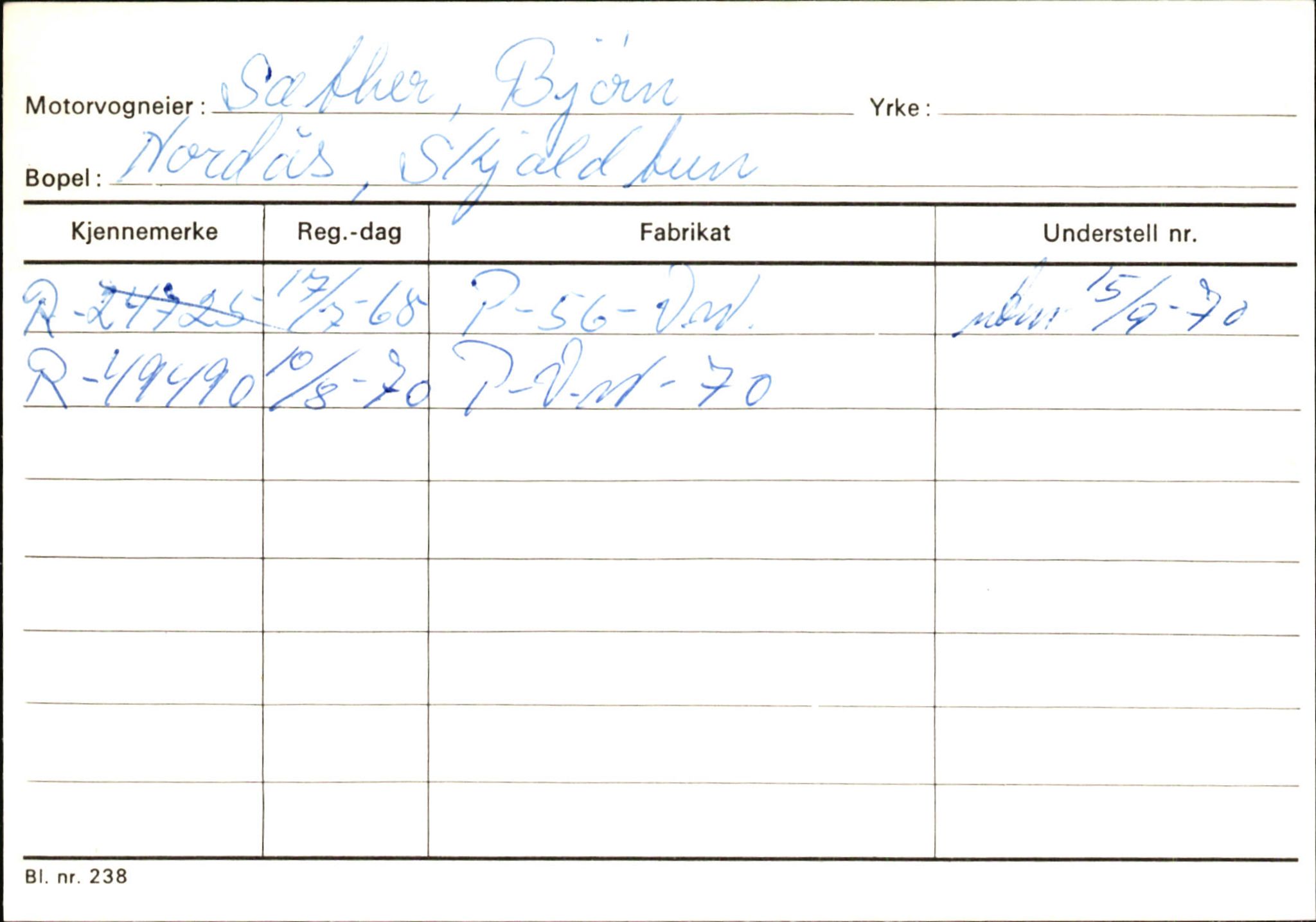 Statens vegvesen, Hordaland vegkontor, AV/SAB-A-5201/2/Ha/L0054: R-eierkort S-T, 1920-1971, p. 2