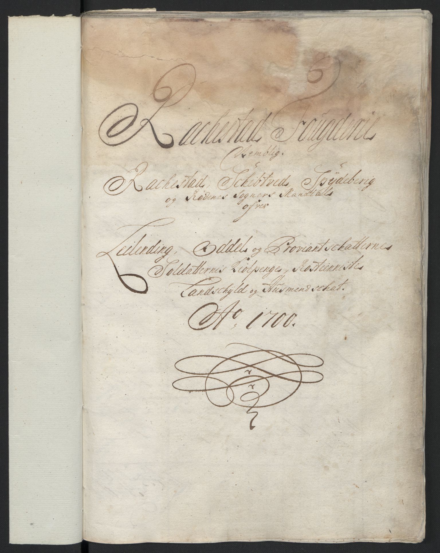 Rentekammeret inntil 1814, Reviderte regnskaper, Fogderegnskap, AV/RA-EA-4092/R07/L0290: Fogderegnskap Rakkestad, Heggen og Frøland, 1700, p. 68