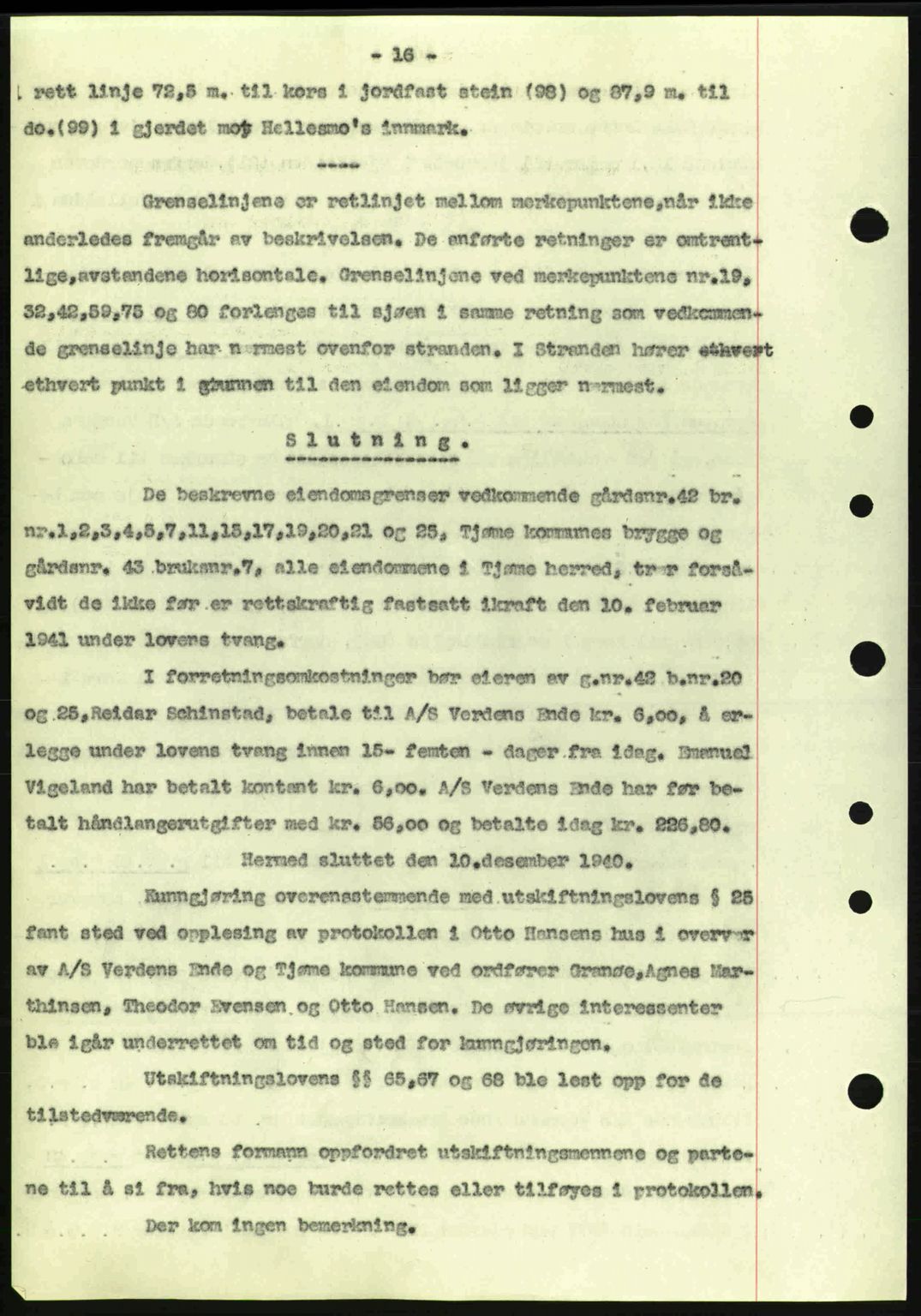 Tønsberg sorenskriveri, AV/SAKO-A-130/G/Ga/Gaa/L0010: Mortgage book no. A10, 1941-1941, Diary no: : 596/1941