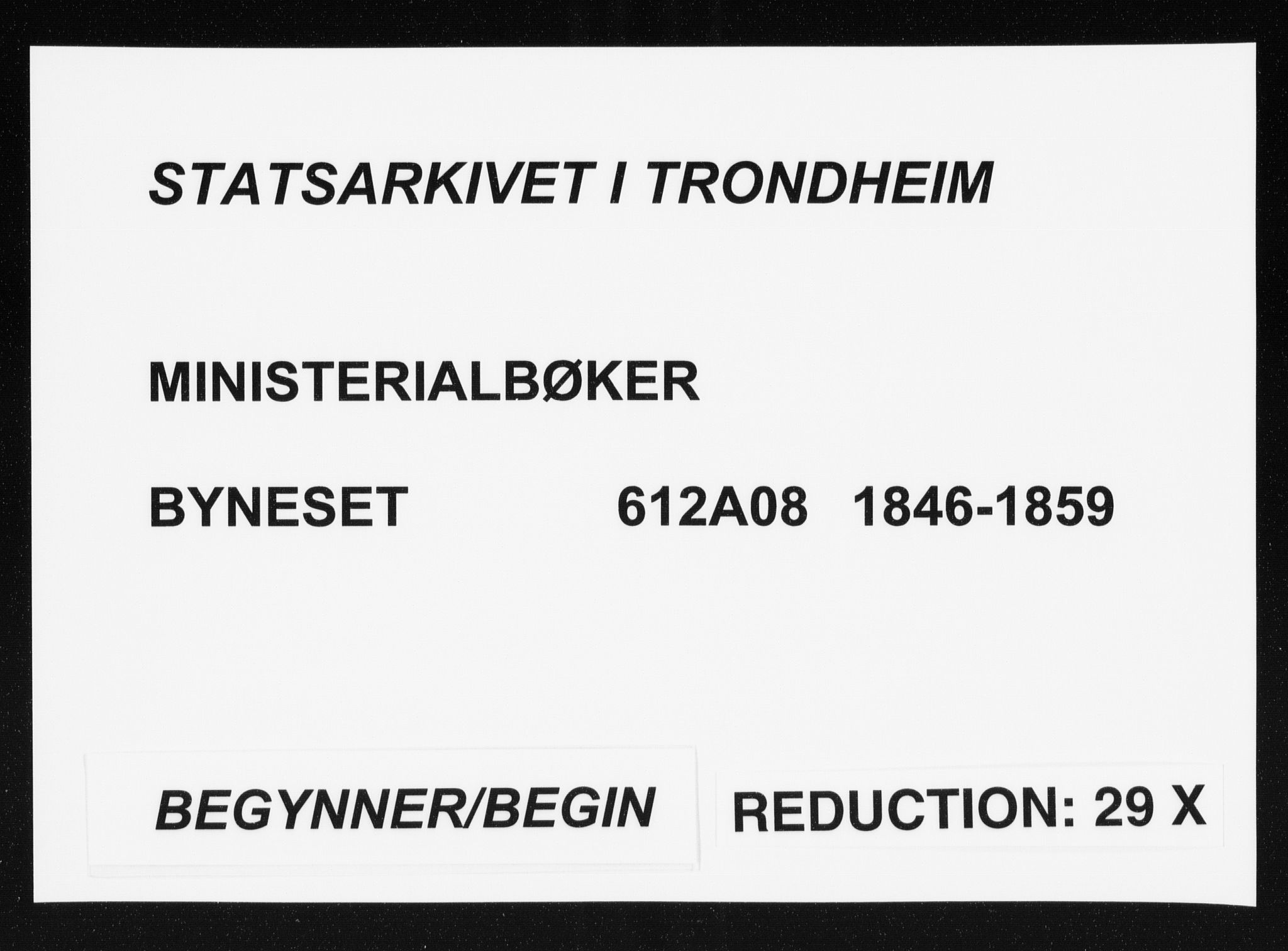 Ministerialprotokoller, klokkerbøker og fødselsregistre - Sør-Trøndelag, SAT/A-1456/612/L0376: Parish register (official) no. 612A08, 1846-1859