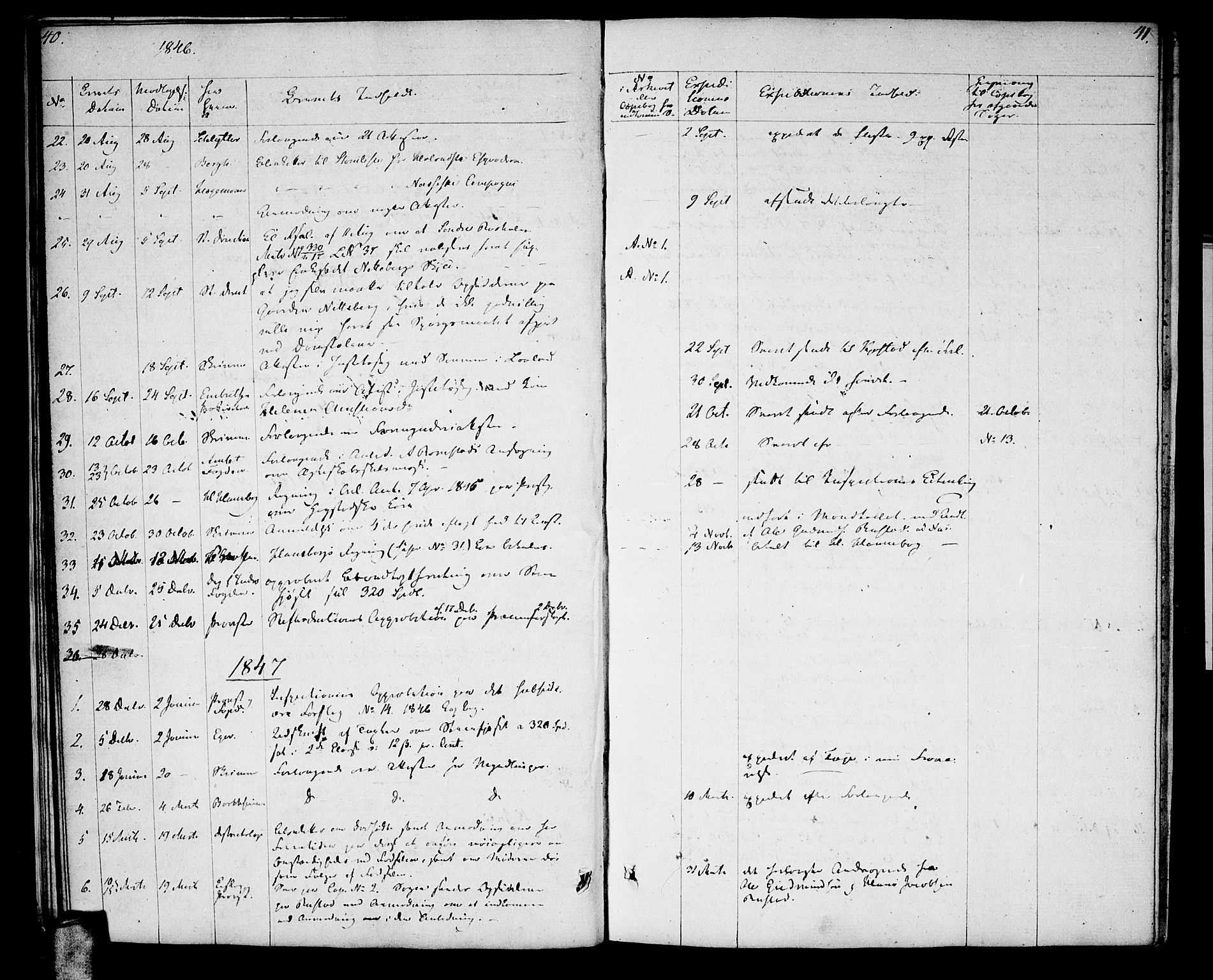 Aurskog prestekontor Kirkebøker, SAO/A-10304a/F/Fa/L0004: Parish register (official) no. I 4, 1807-1814, p. 40-41