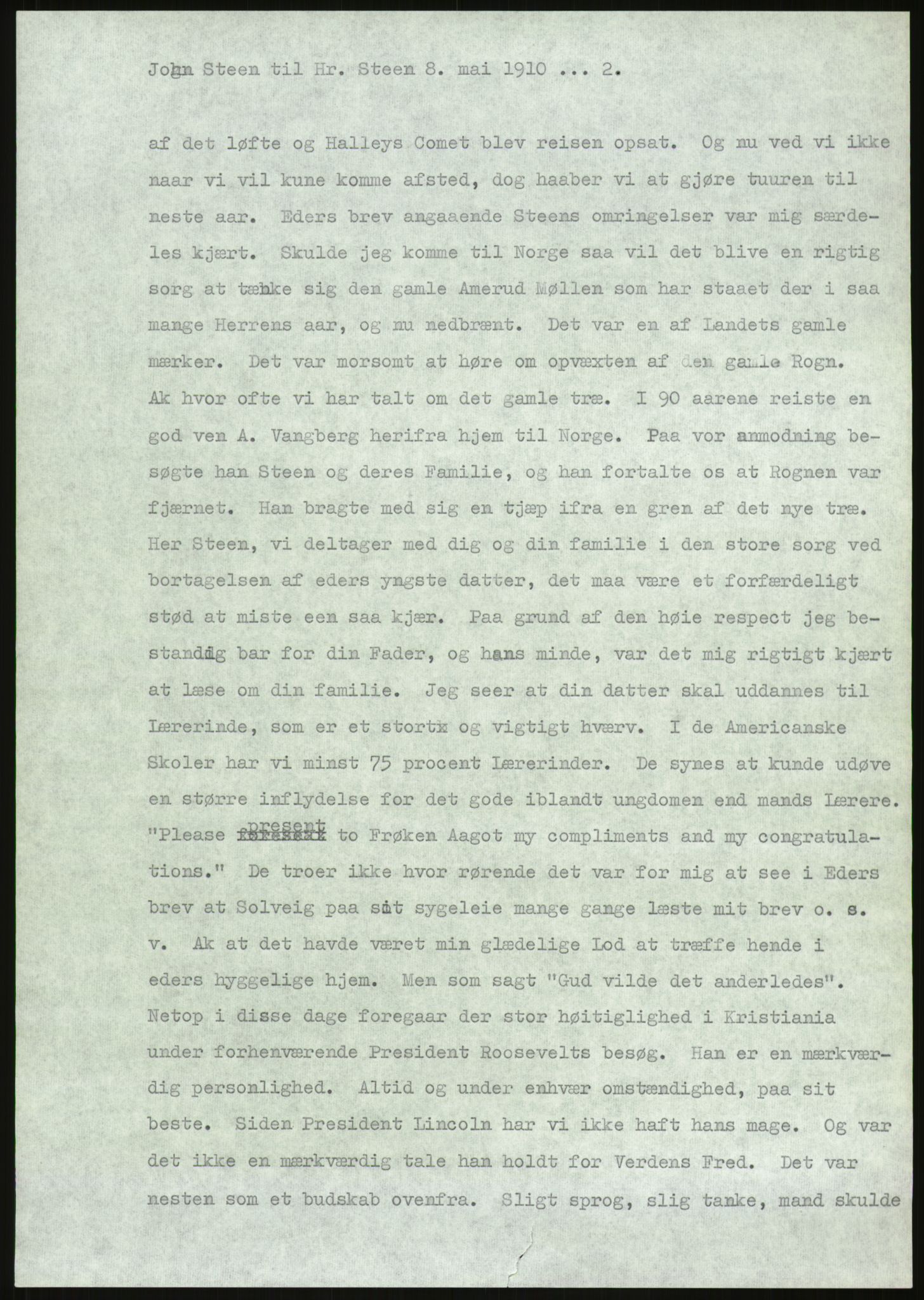 Samlinger til kildeutgivelse, Amerikabrevene, AV/RA-EA-4057/F/L0003: Innlån fra Oslo: Hals - Steen, 1838-1914, p. 1078