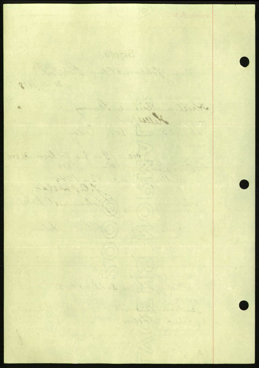 Nordmøre sorenskriveri, AV/SAT-A-4132/1/2/2Ca: Mortgage book no. A100a, 1945-1945, Diary no: : 1672/1945