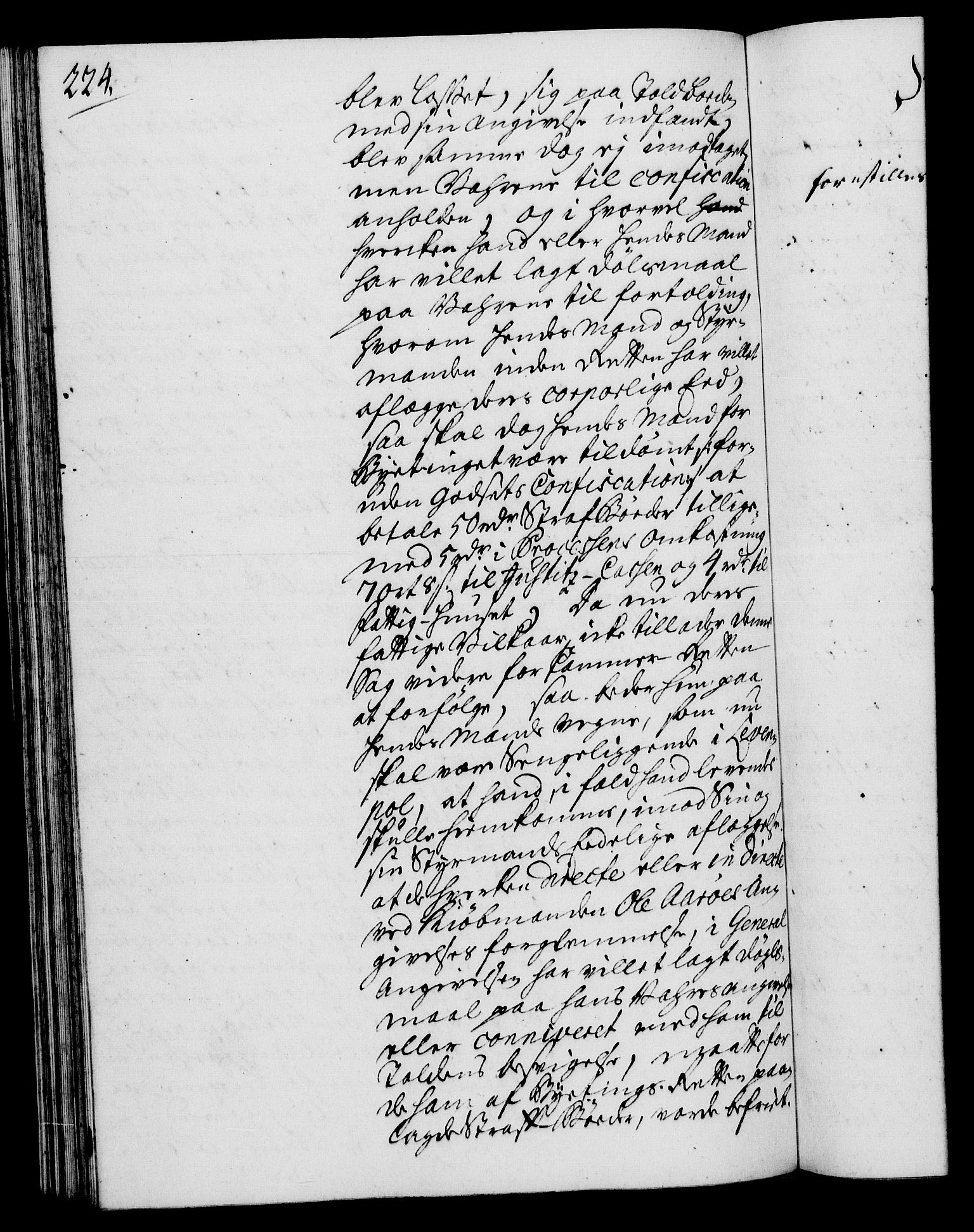 Rentekammeret, Kammerkanselliet, RA/EA-3111/G/Gh/Gha/L0021: Norsk ekstraktmemorialprotokoll (merket RK 53.66), 1739, p. 224