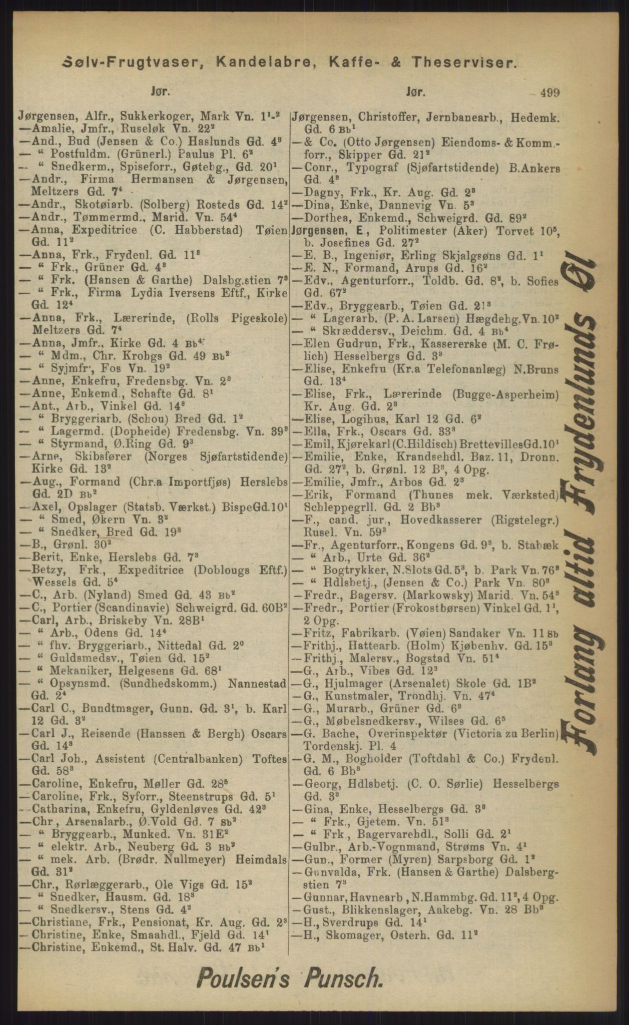 Kristiania/Oslo adressebok, PUBL/-, 1903, p. 499